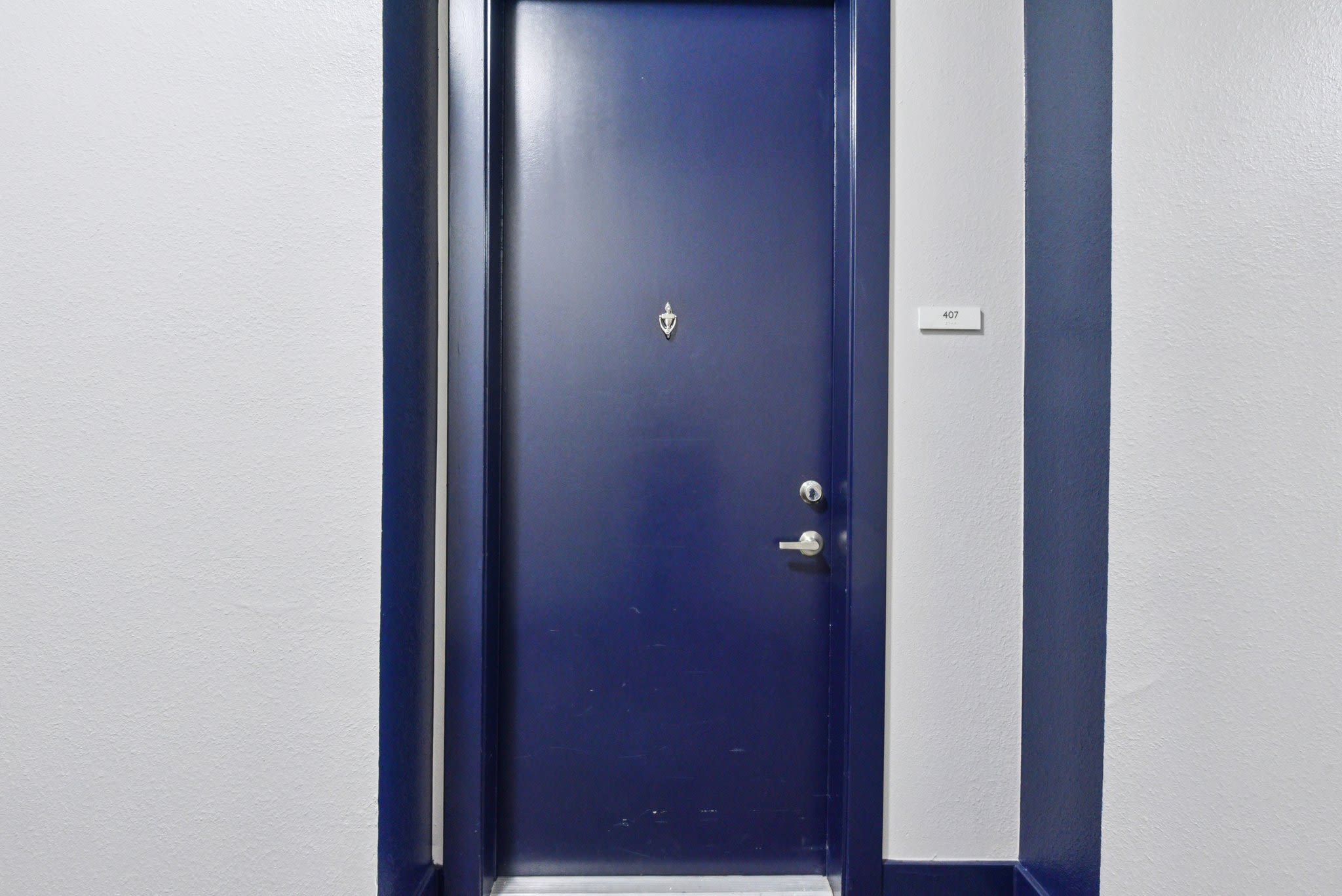 colored door at Rivera on Broadway in San Antonio, Texas