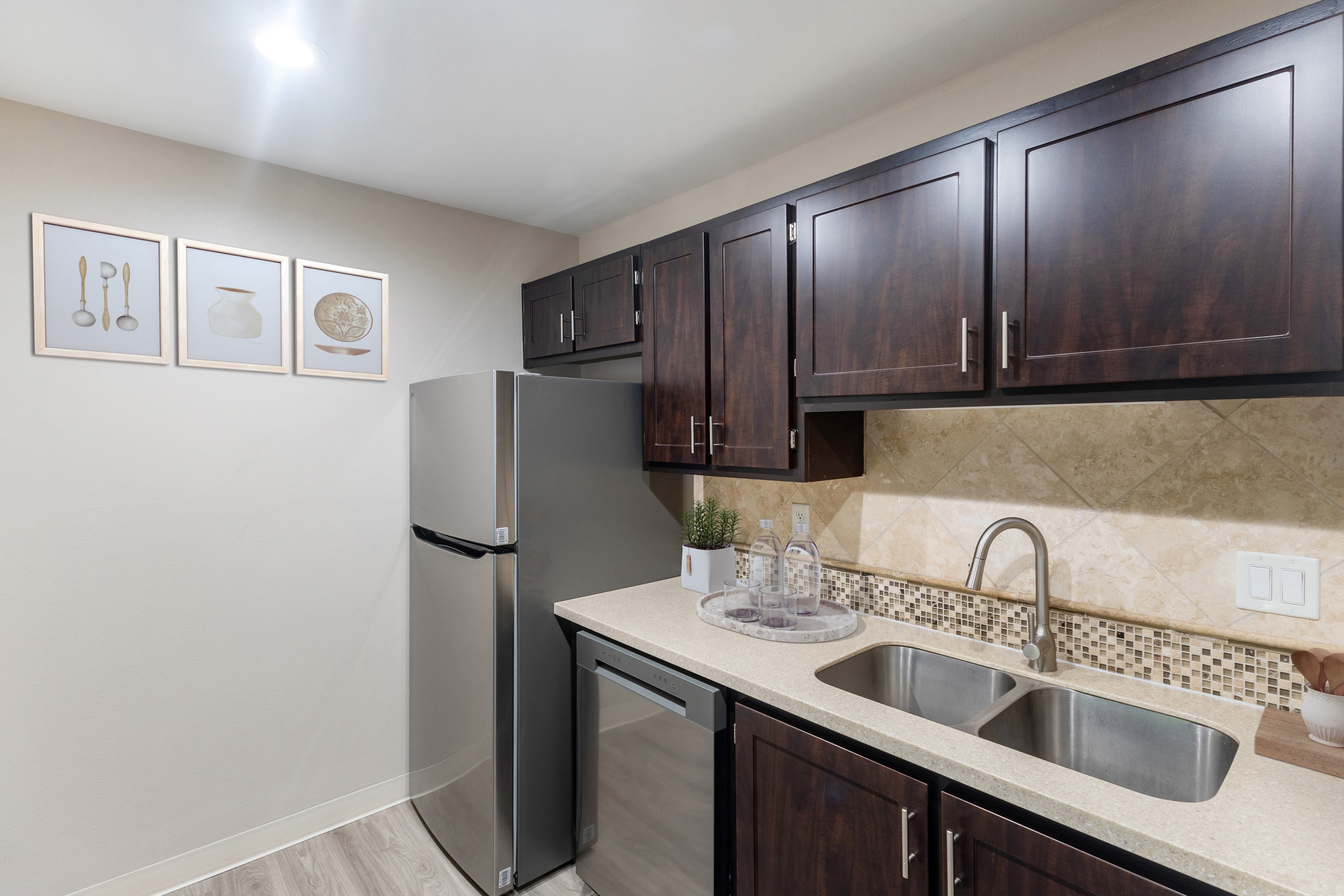 Kitchen at Oswego Cove in Lake Oswego, Oregon
