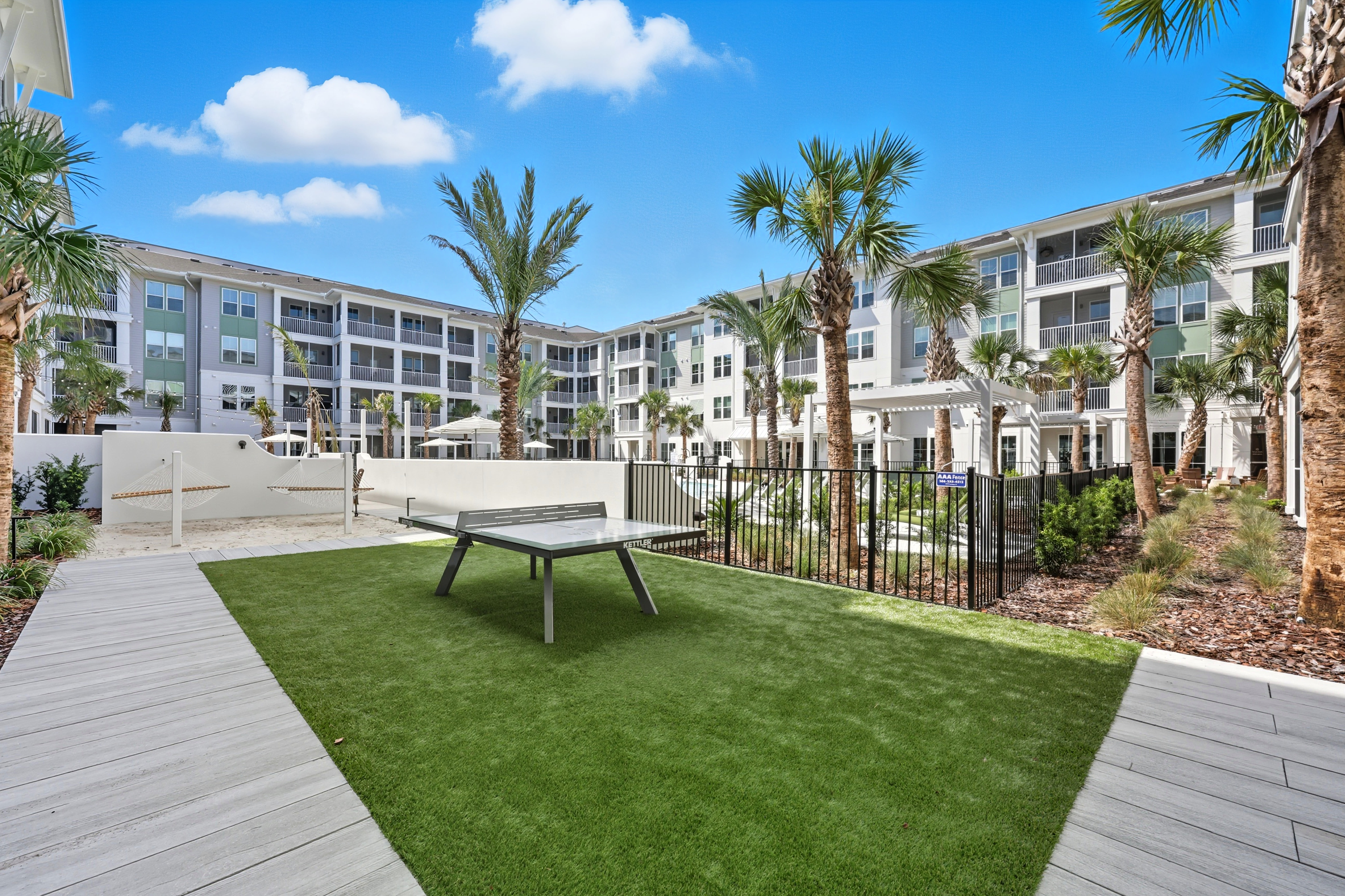 Ping pong table at Wilton Palm Coast in Palm Coast, Florida