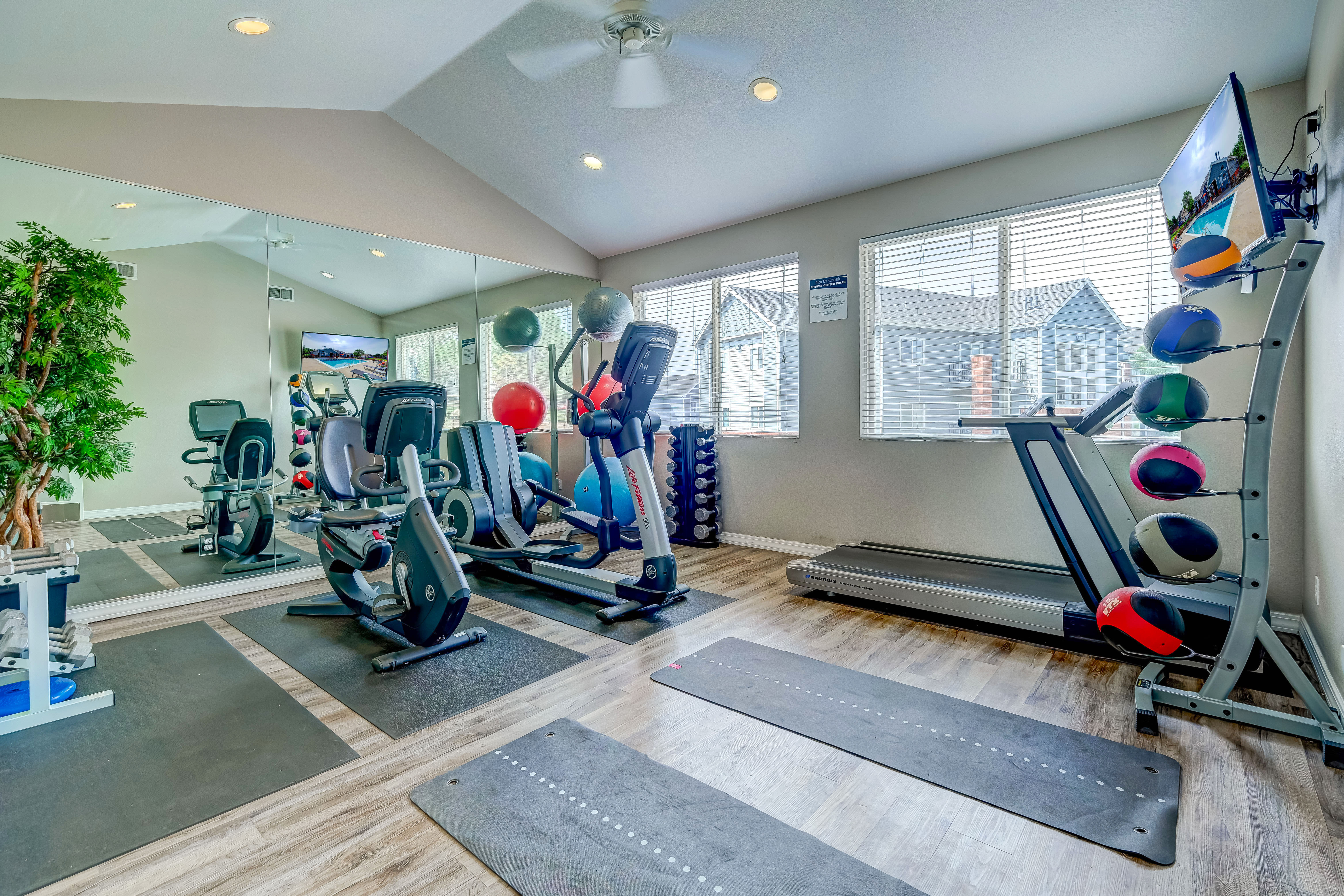 Modern Fitness Center at North Creek in Thornton, Colorado