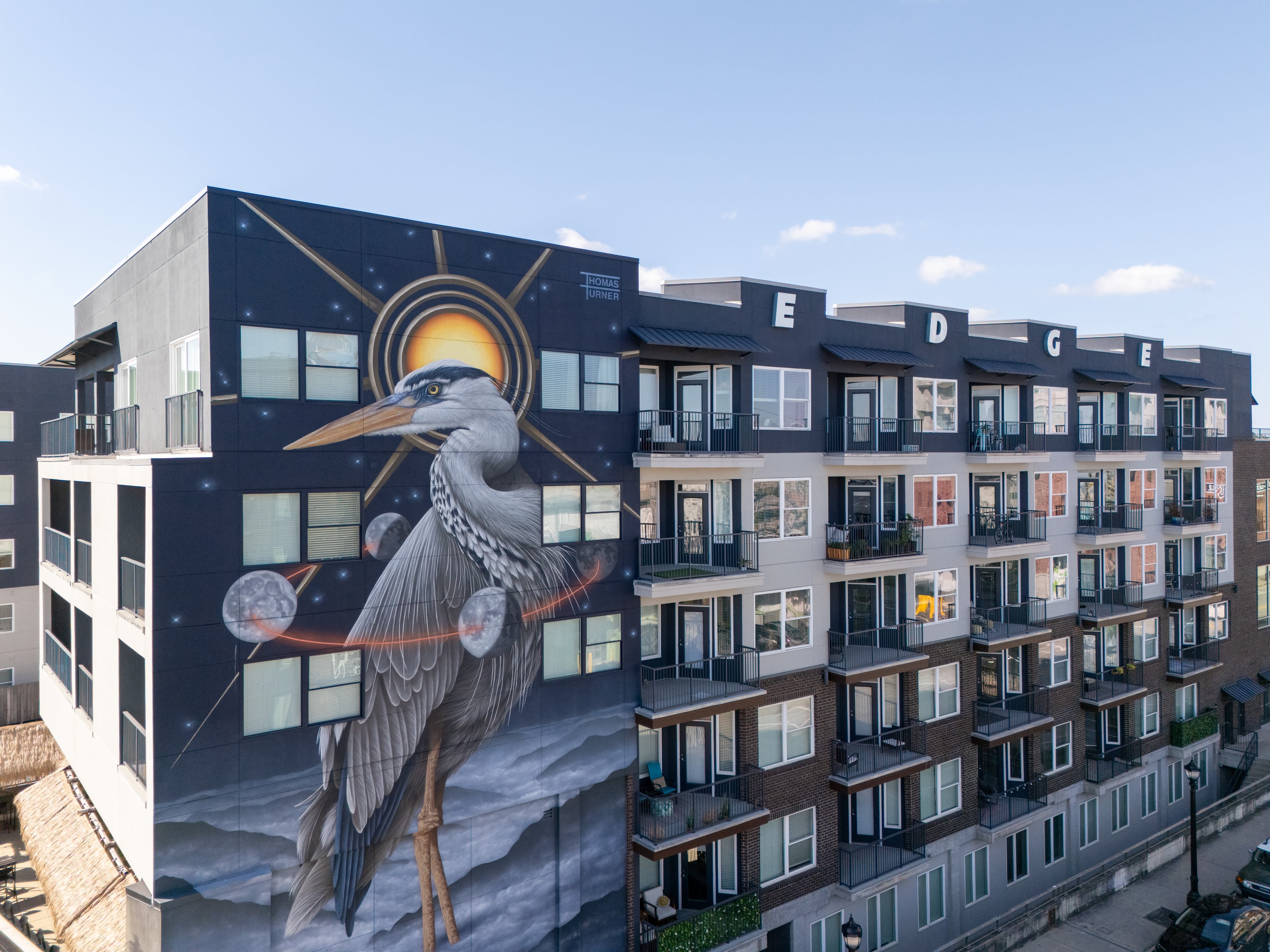 Multi-story Structure Featuring Several Balconies at EDGE on the Beltline in Atlanta, Georgia