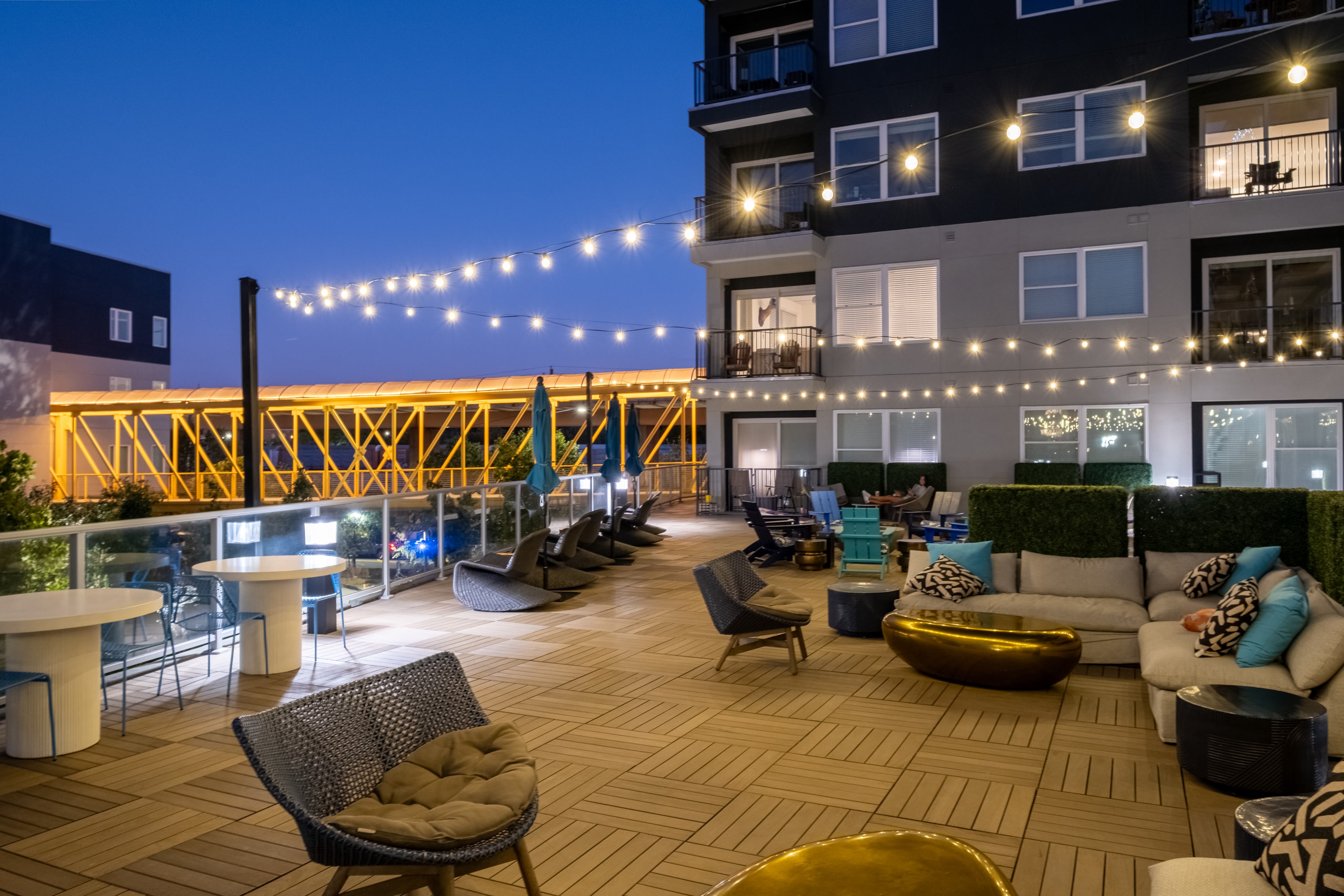 Rooftop Lounge at EDGE on the Beltline in Atlanta, Georgia