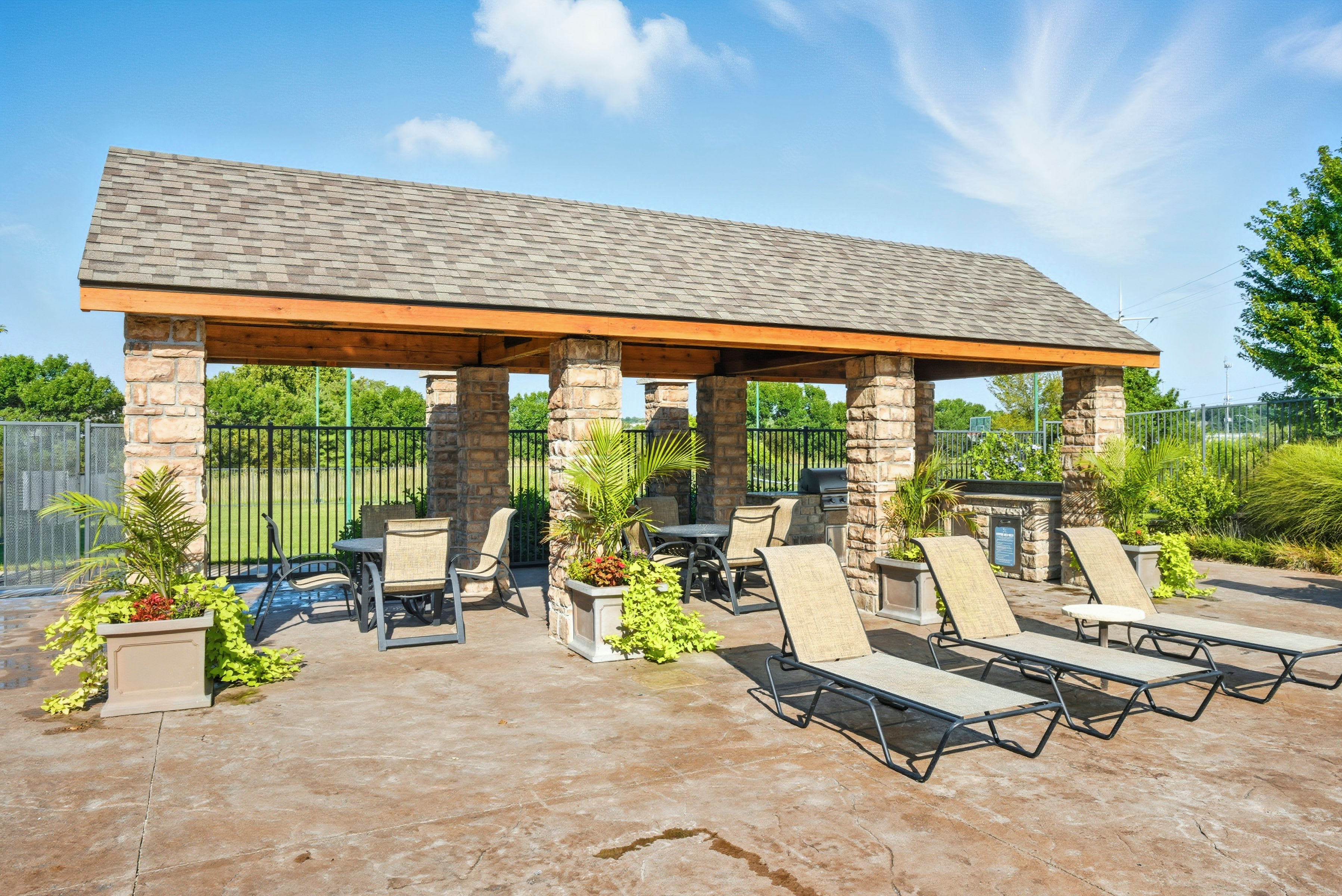 Swimming area at The Highlands in Overland Park, Kansas