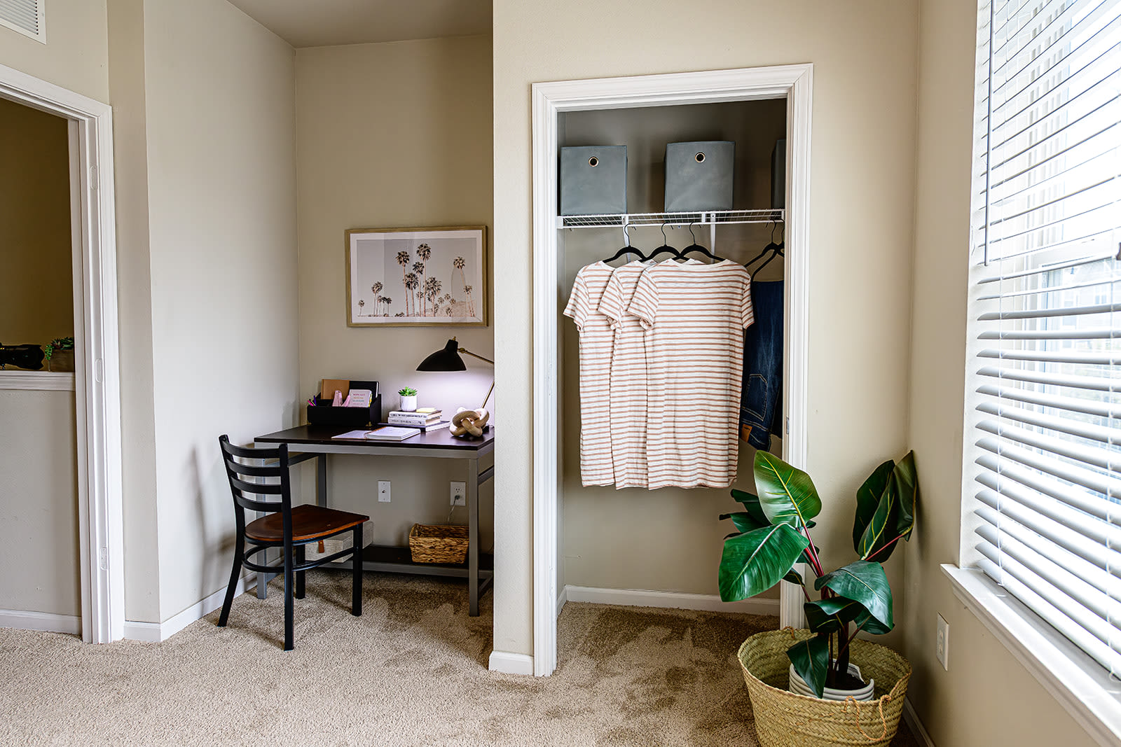 Closet at The Dillon in Bloomington, Indiana