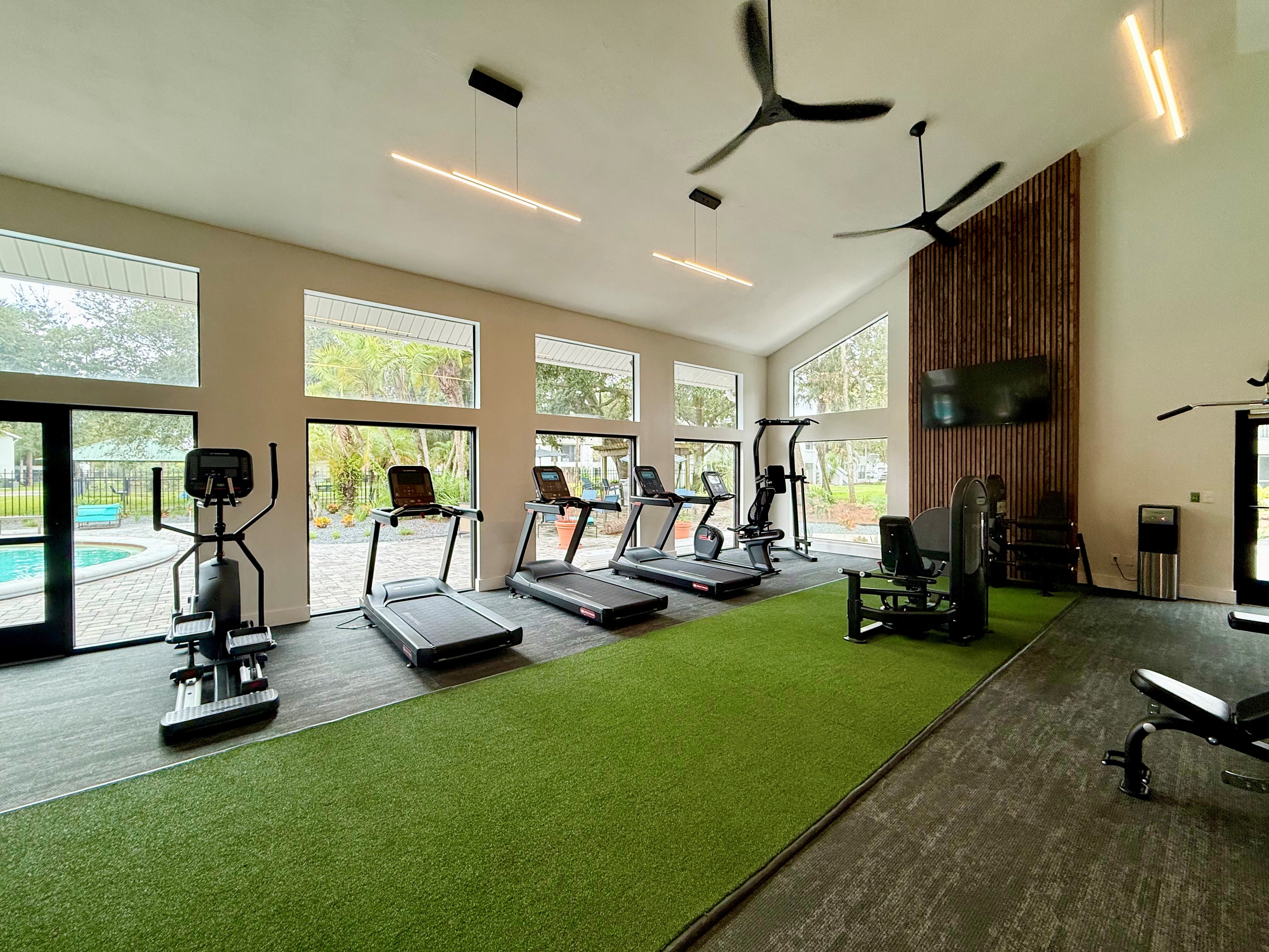 Fitness center at Maris Pointe in Orlando, Florida