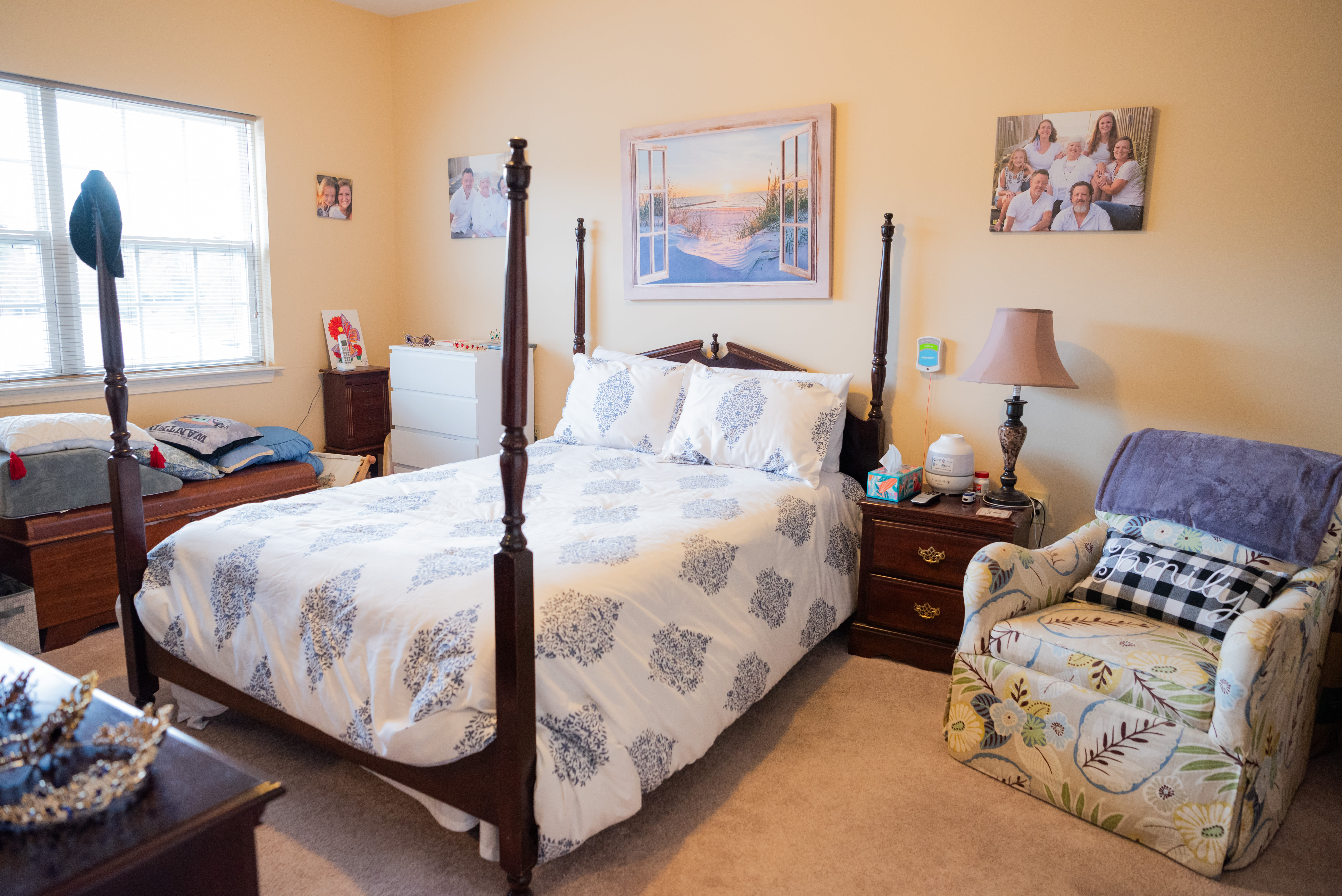 Bed room at The Crossroads at Bon Air in Richmond, Virginia