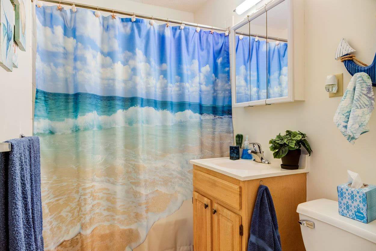 Bathroom at Melville Towers in New Bedford,Massachusetts