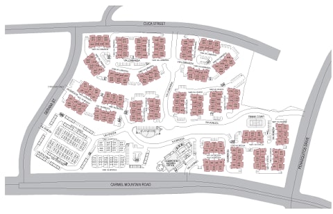Cresta Bella Site Map