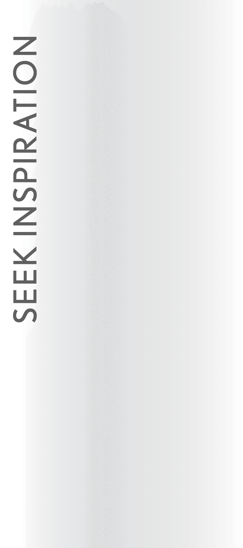 Seek Inspiration graphic at Mazza Grandmarc in College Park, Maryland