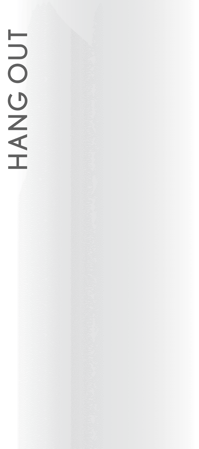 The Hang Out graphic at The Den in Columbia, Missouri