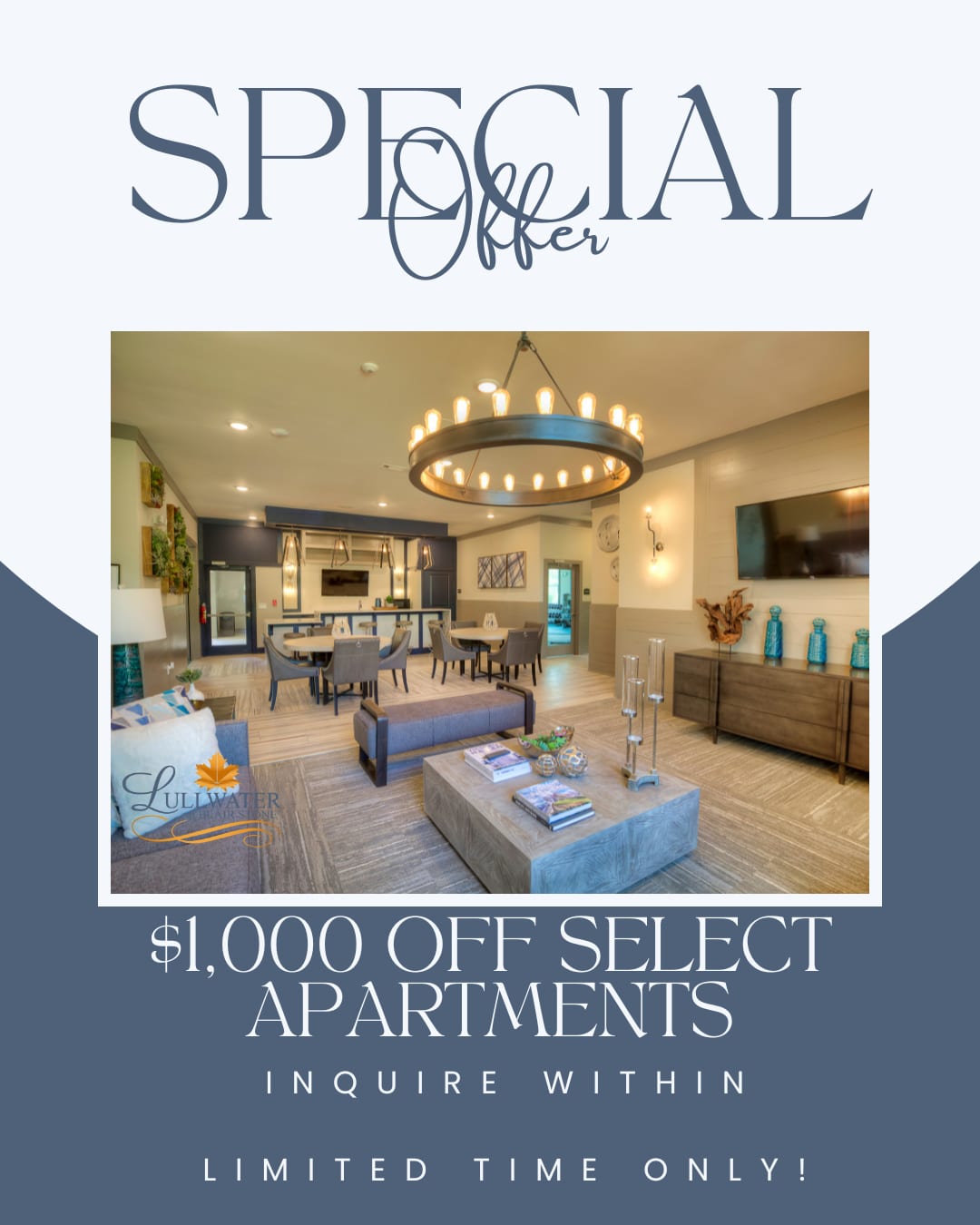 Updated Special at Lullwater at Blair Stone in Tallahassee, Florida 