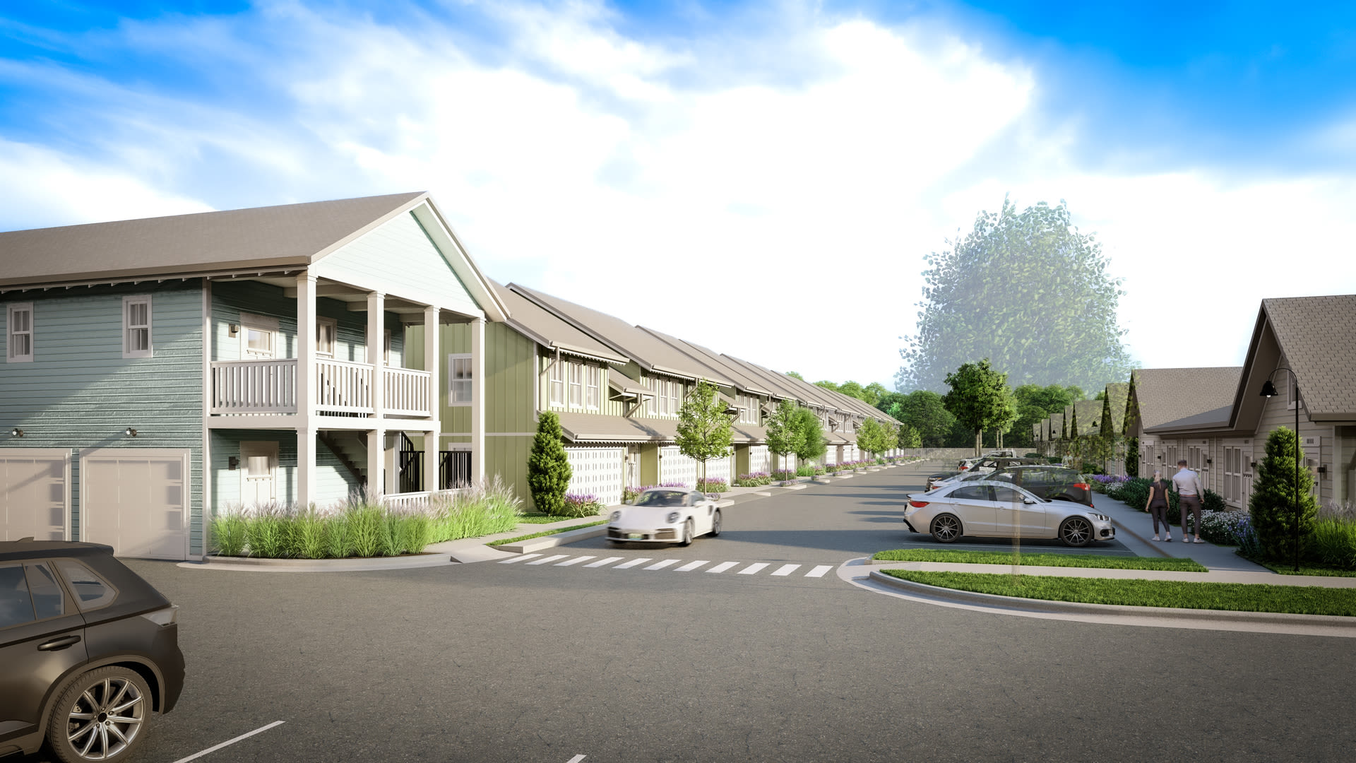 Rendering of location at Ashland Park in Mobile, Alabama