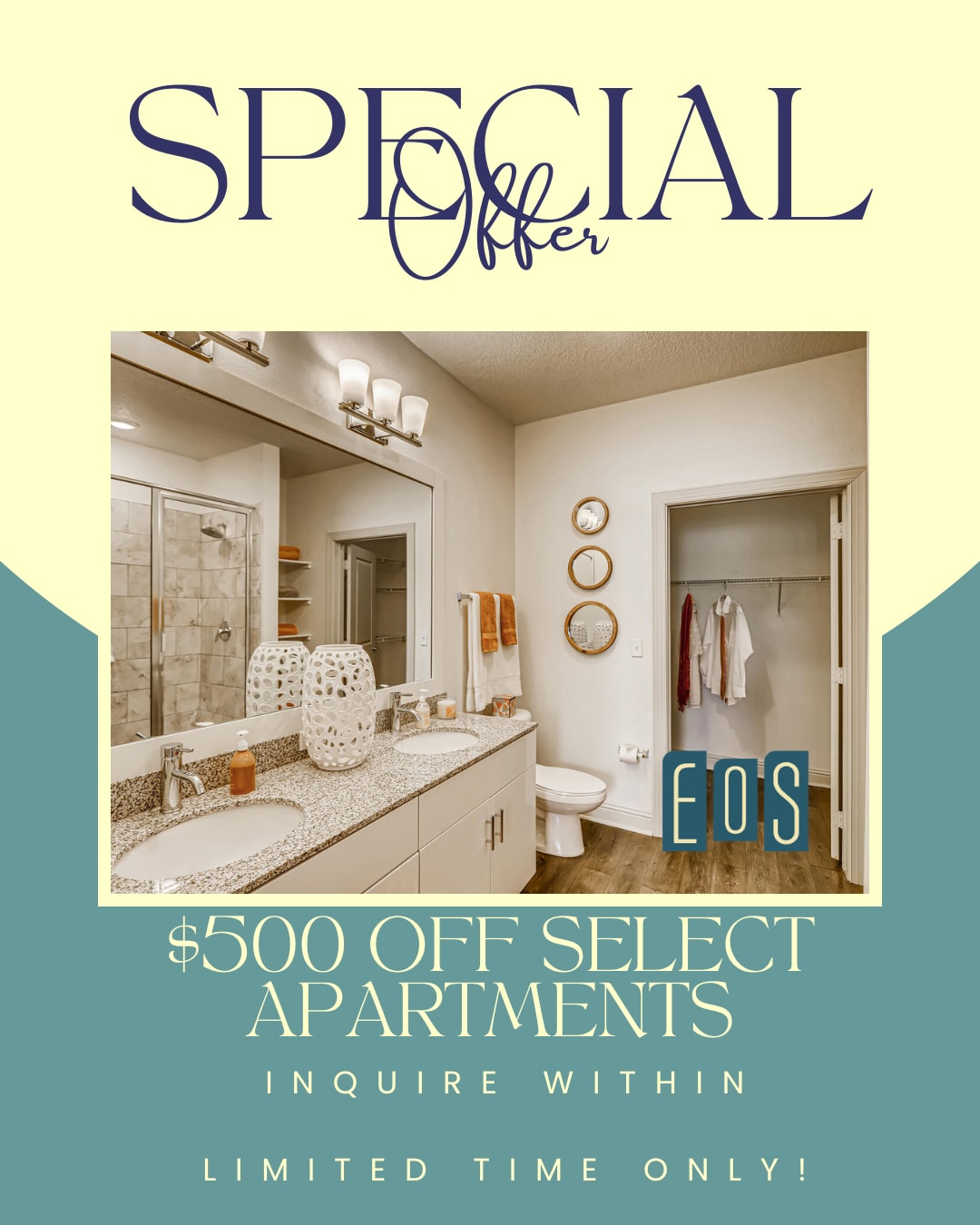 Special Offer at EOS in Orlando, Florida