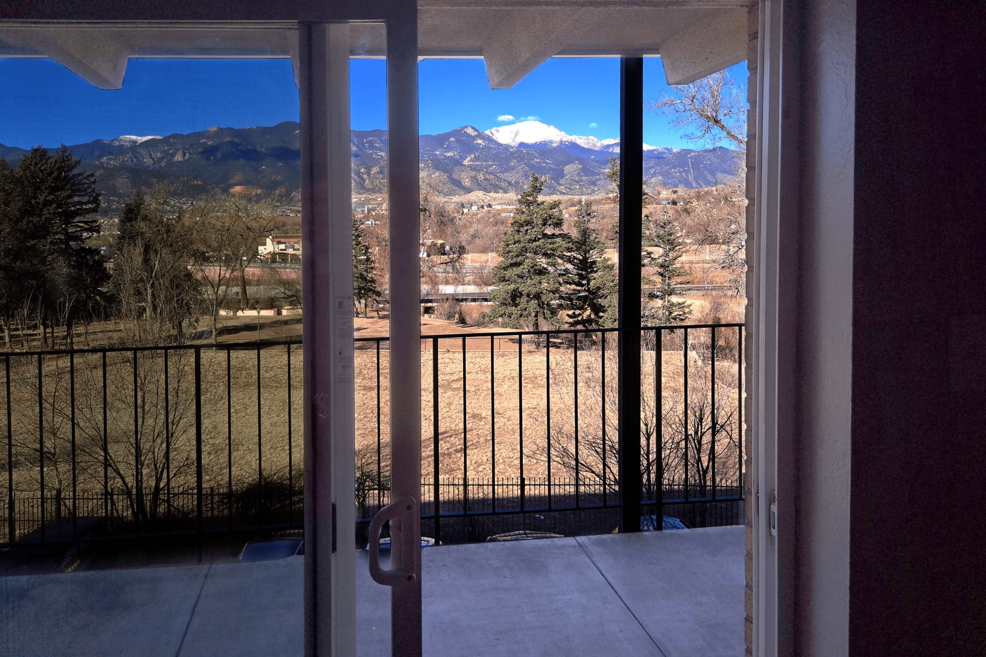 Balcony at Boulder Crescent in Colorado Springs,Colorado
