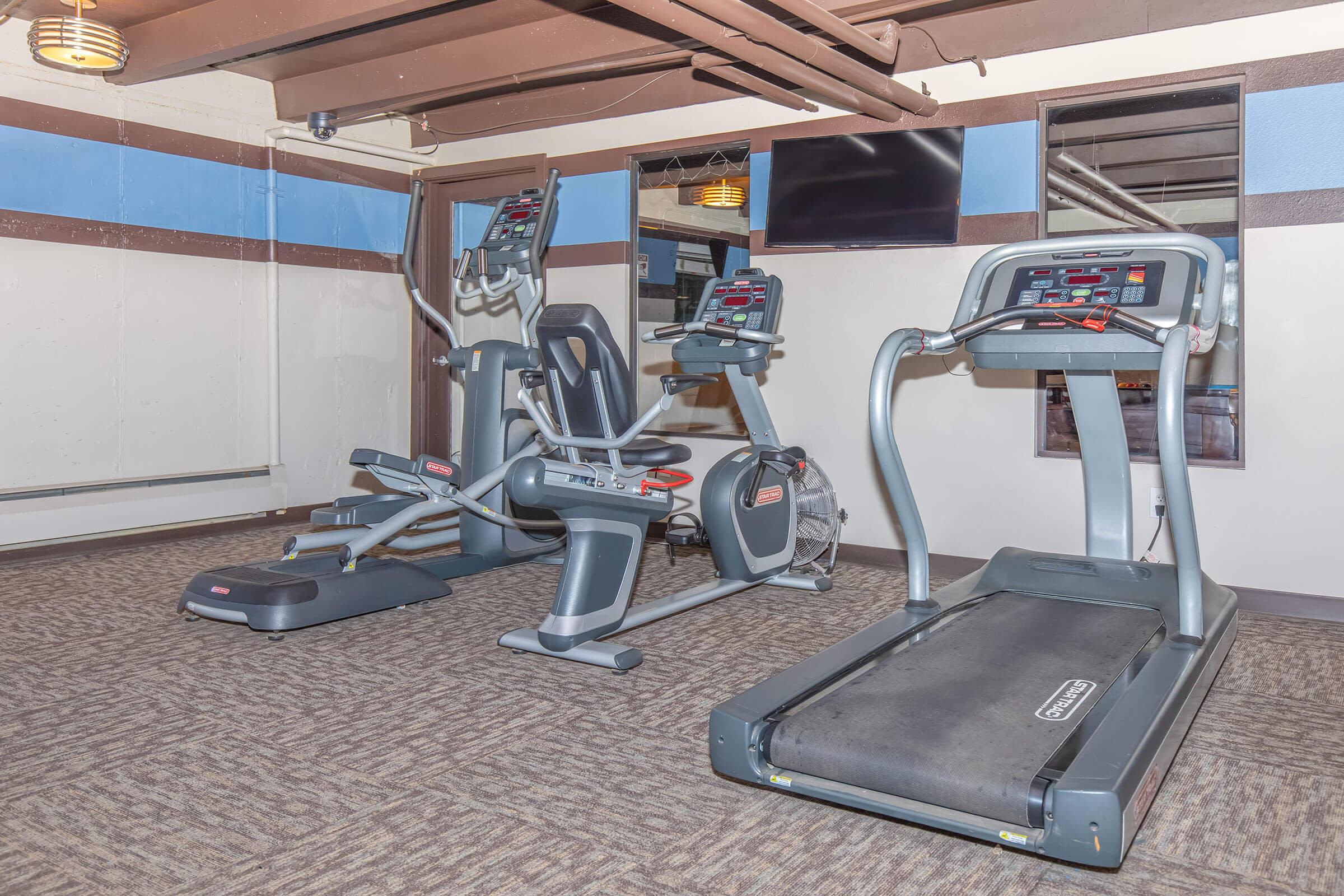 Treadmills at Boulder Crescent in Colorado Springs, Colorado