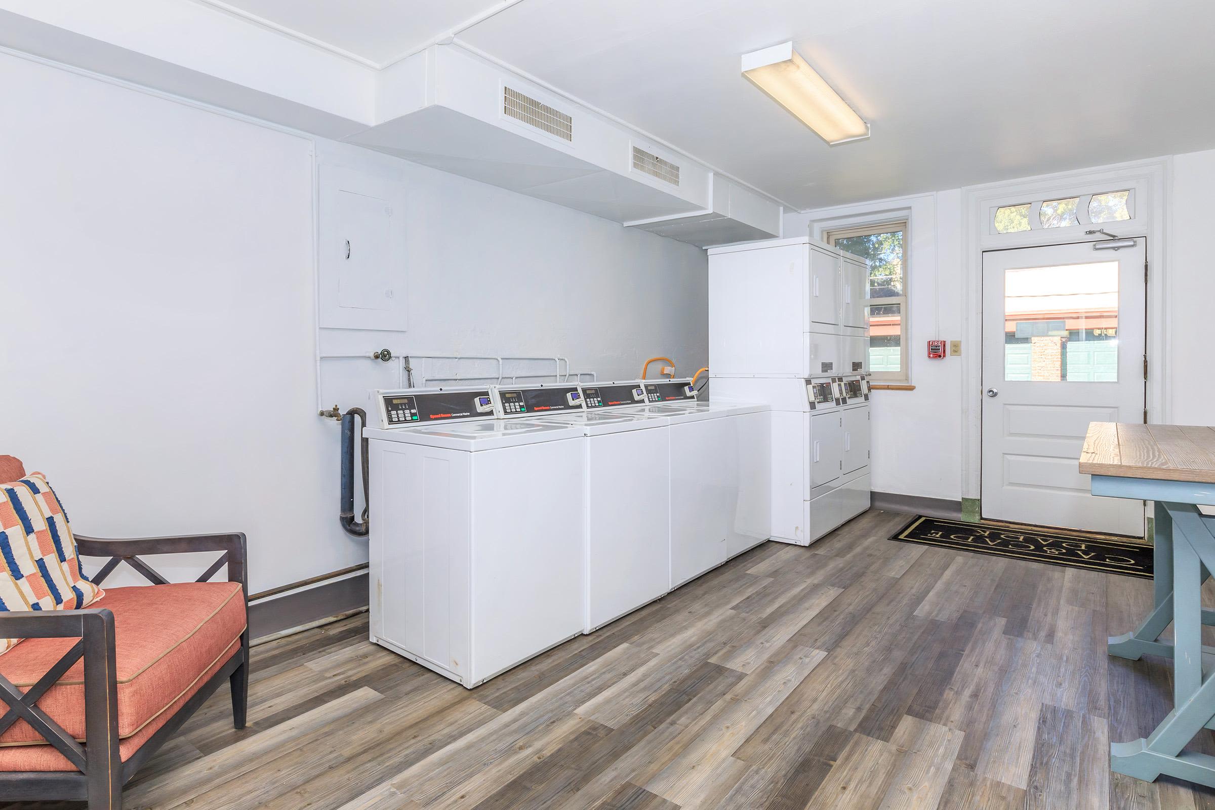 Laundry room at Cascade Park in Colorado Springs, Colorado