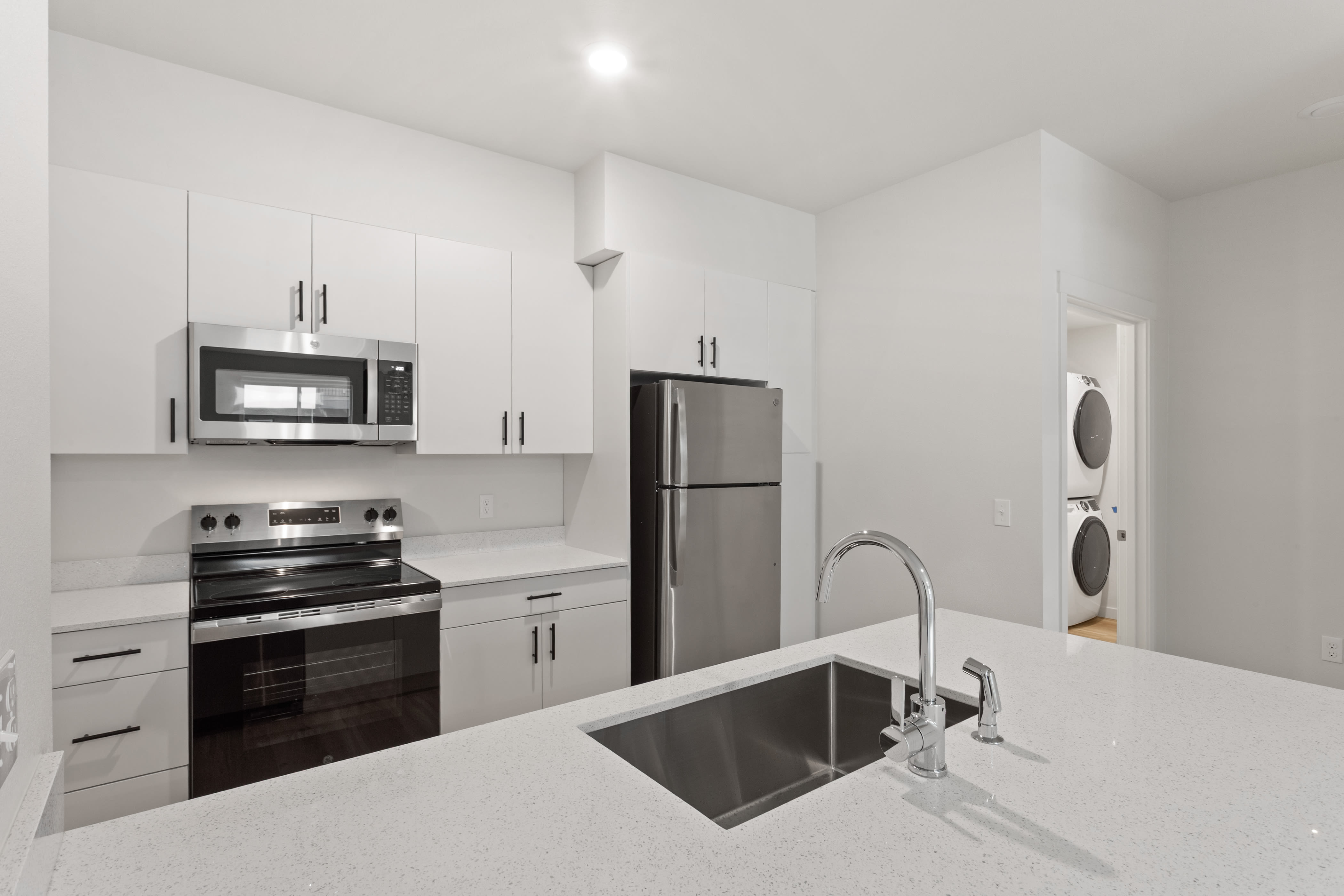 Furnished kitchen at Allison Summit in Woodburn, Oregon