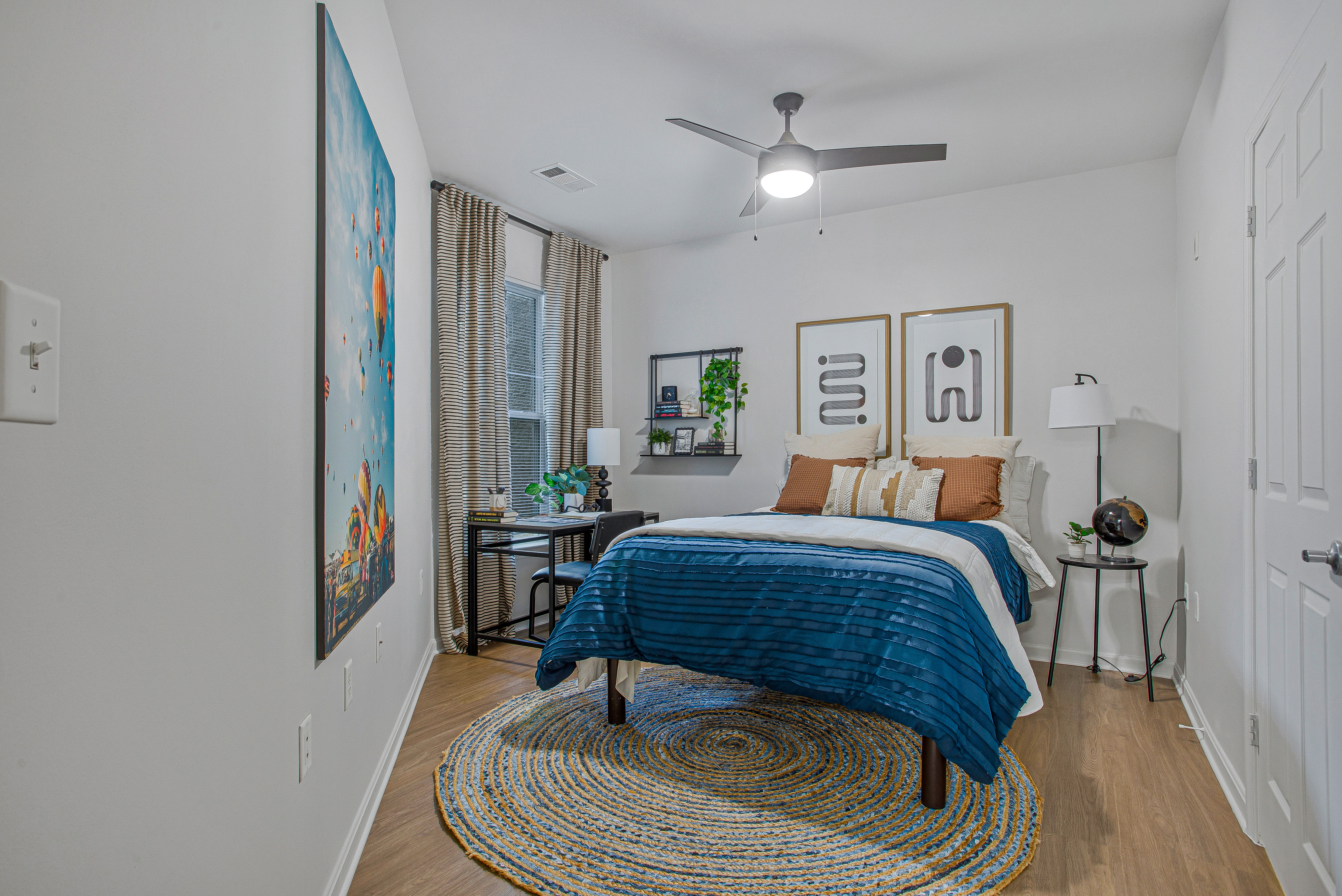 Bedroom at Mazza Grandmarc in College Park, Maryland