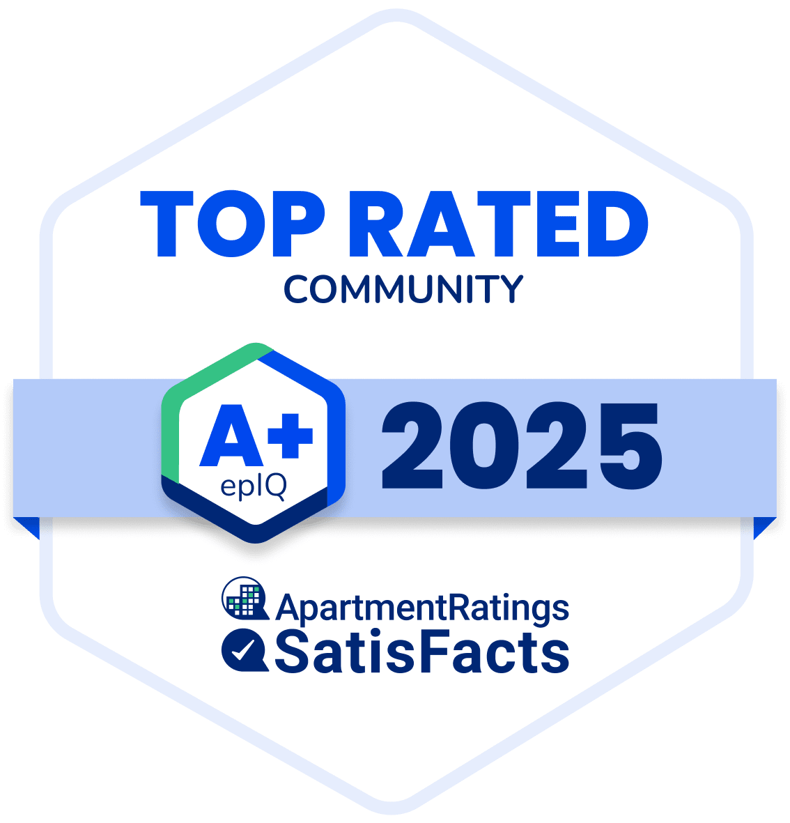 2025 top rated award at Beacon Place at Kentlands in Gaithersburg, Maryland