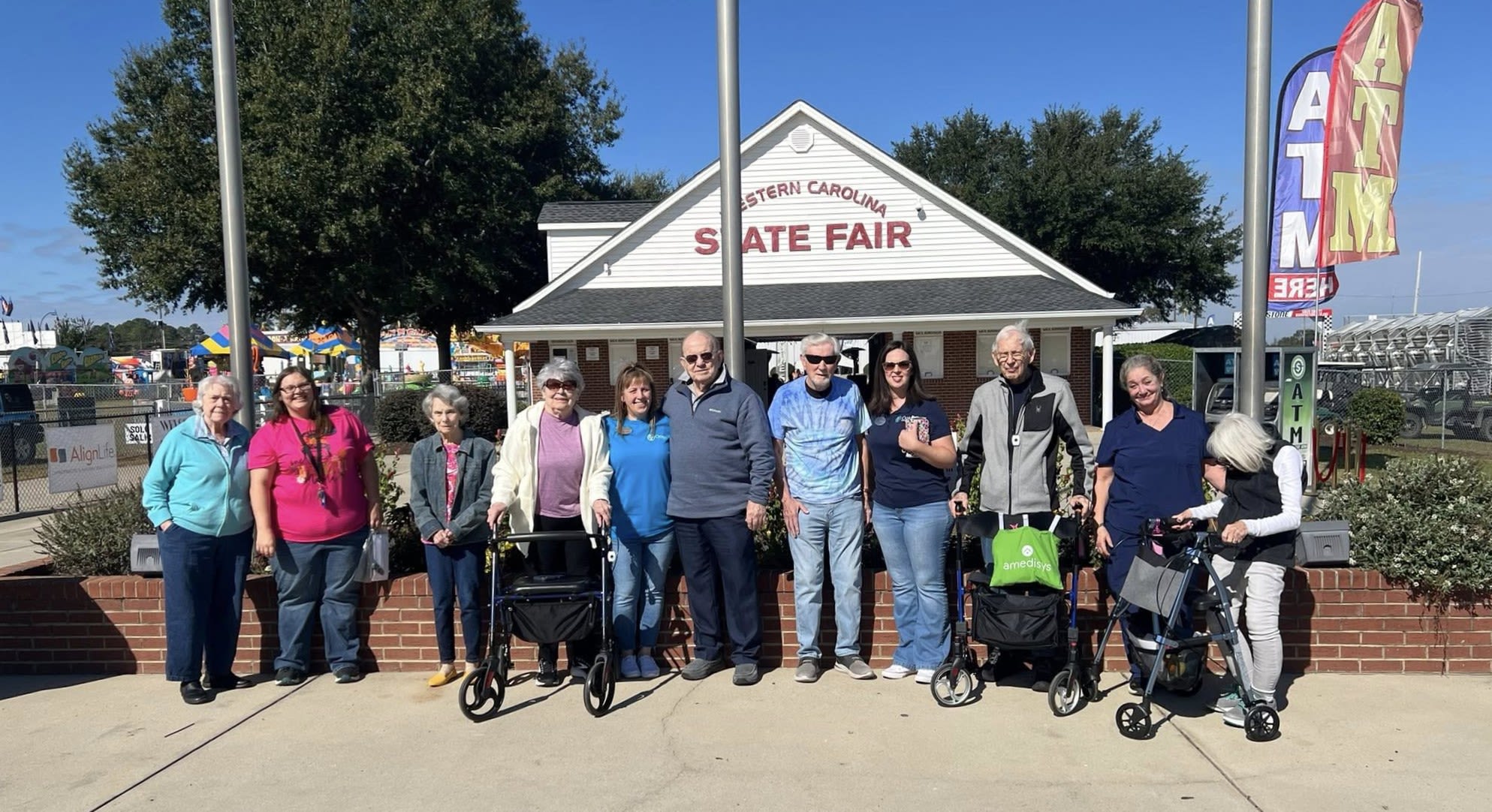Happy couple at The Barclay at Whiskey Road in Aiken, South Carolina
