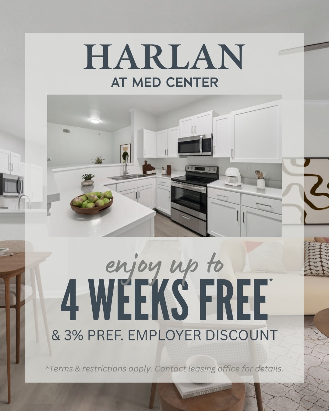 Specials at Harlan at Med Center in San Antonio, Texas    