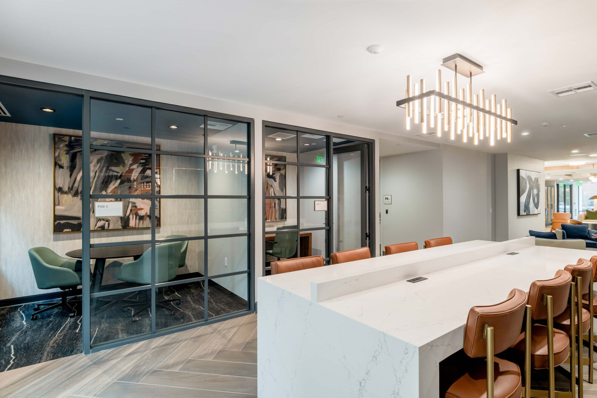 Residents at J Luna at Ballston in Arlington, Virginia