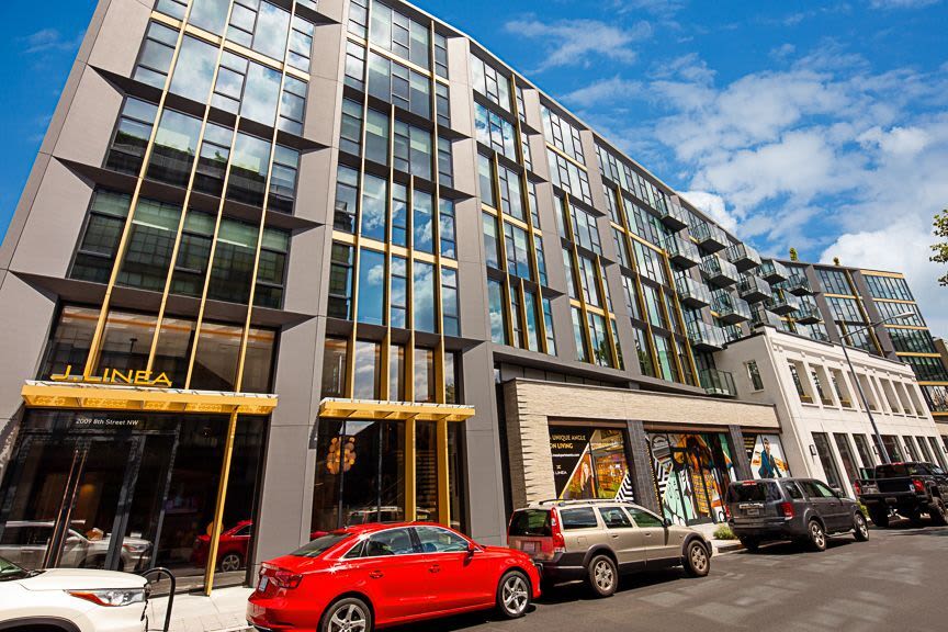Exterior of J Linea in Washington, District of Columbia