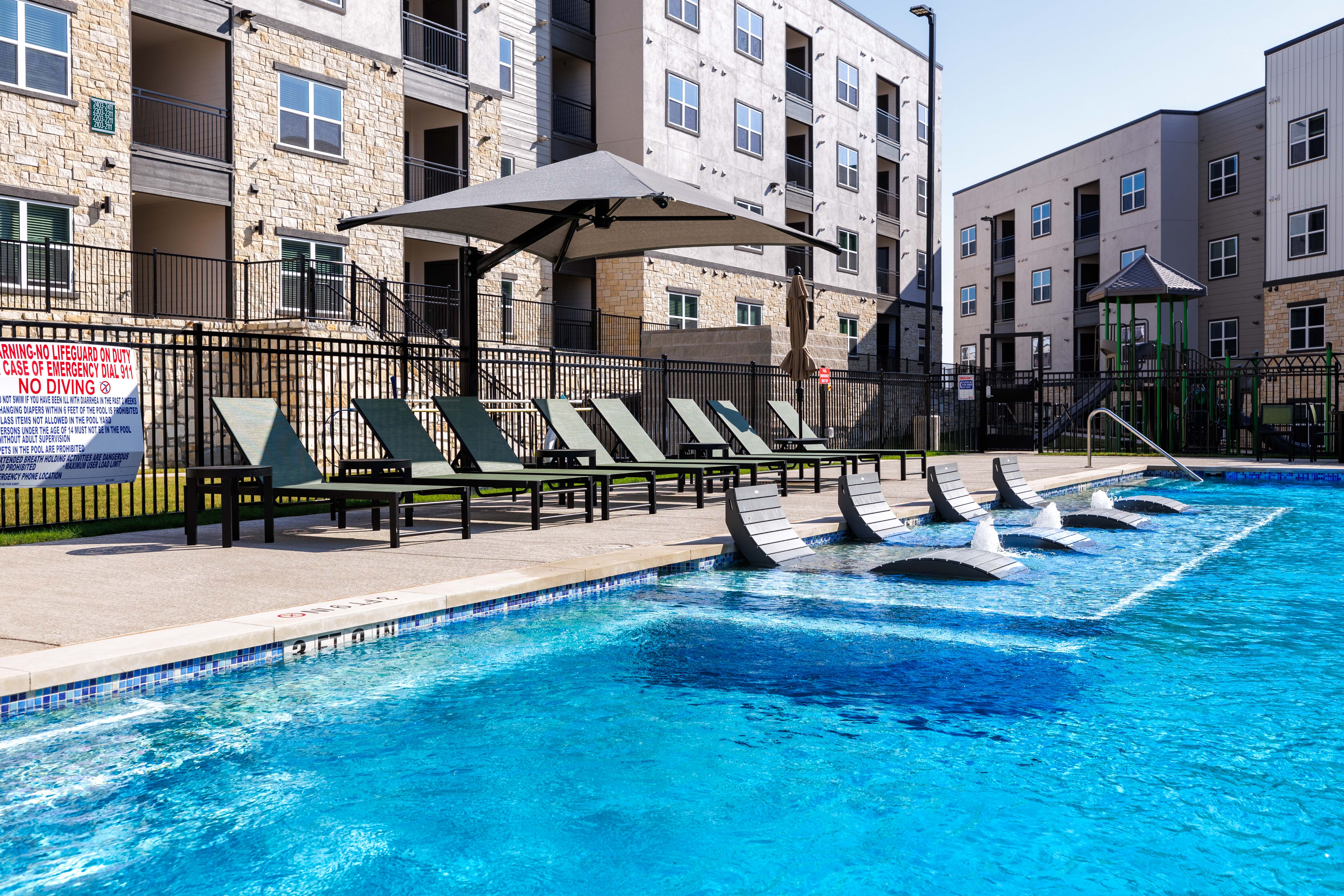 Swimming Pool at Preserve at Gresham Lake in Raleigh, North Carolina