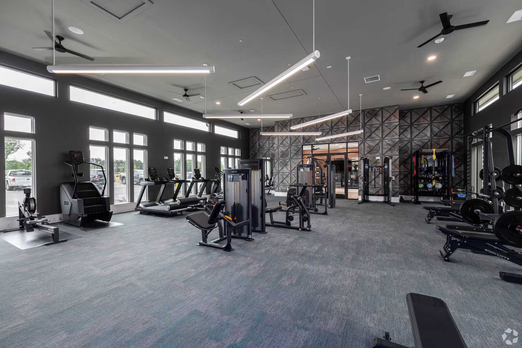 Fitness Center at The Millwright in Cornelius, North Carolina