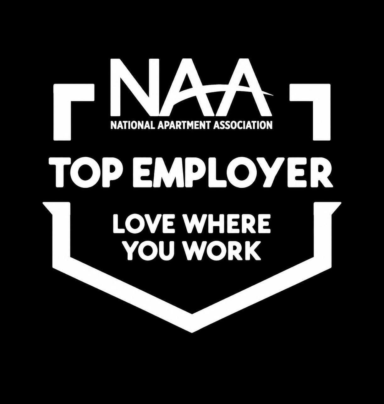Top Employer badge — Love Where You Work