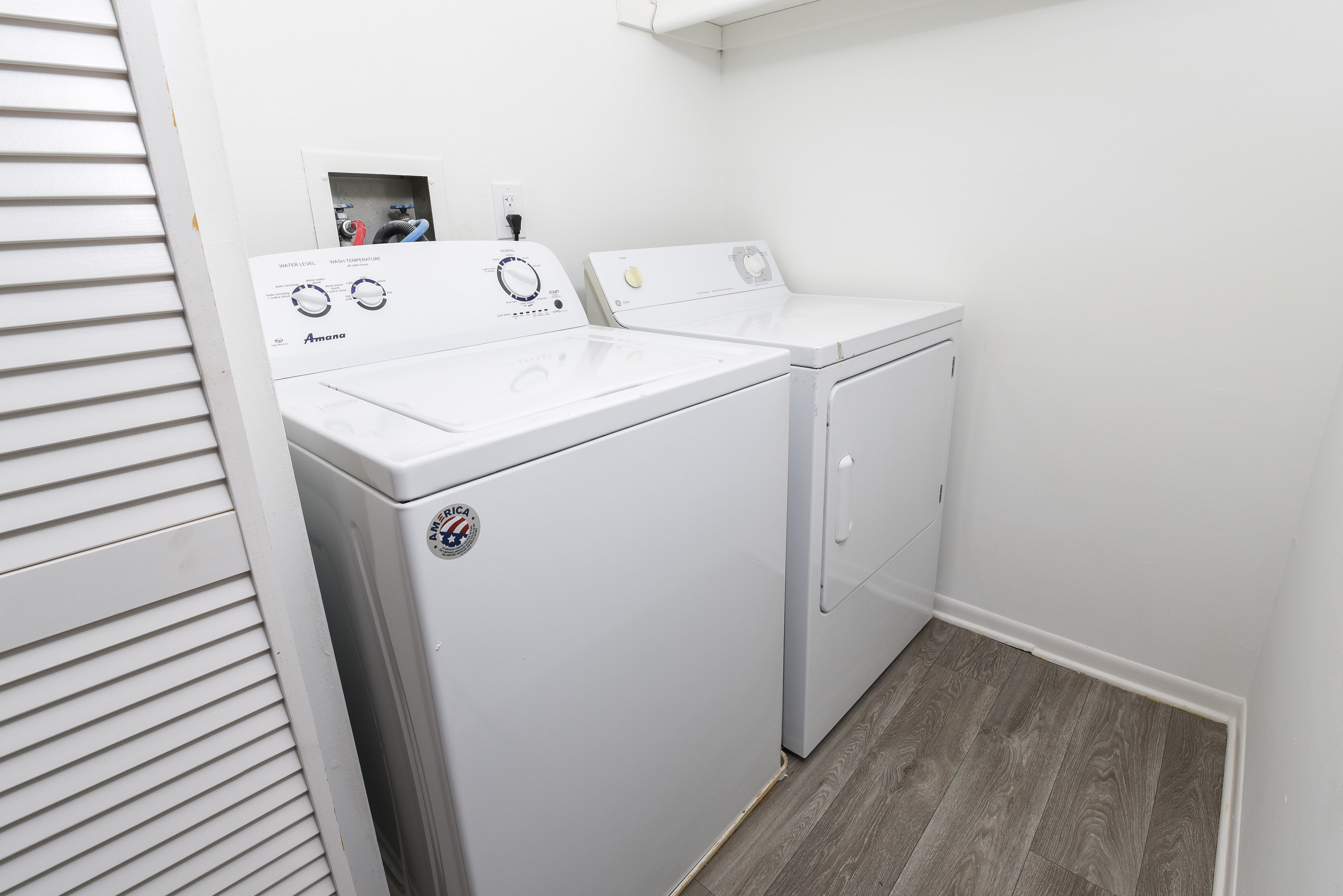 In-unit washer and dryer at The Nolan in Morrisville, Pennsylvania