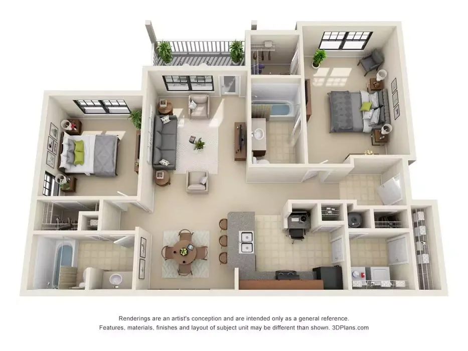 Luxury 1 2 3 Bedroom Apartments In Birmingham Al