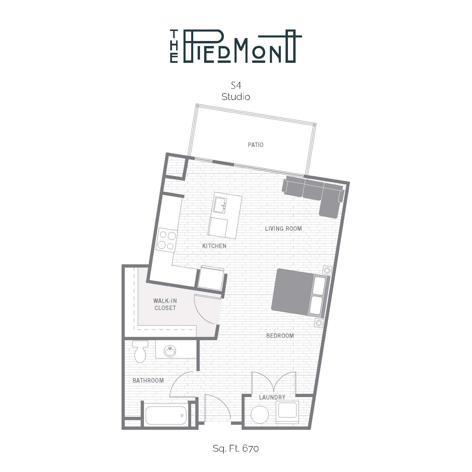 S4 Studio floor plan image