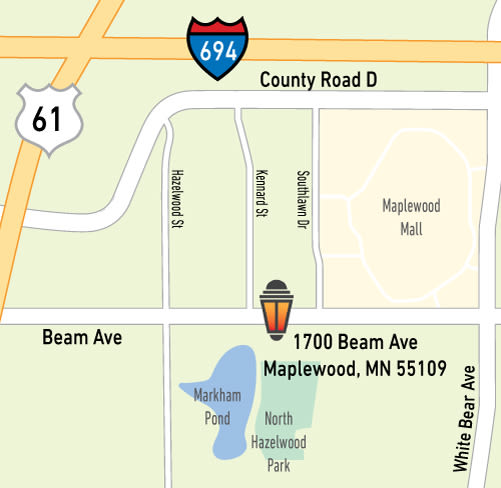 map and directions to Elk Ridge in Maplewood, Minnesota