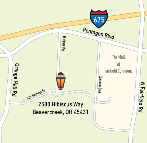 Map and directions to Preserve at Beavercreek in Beavercreek, Ohio