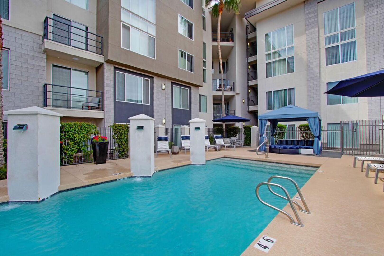 Pool at Ninety Degrees (2 of 3)