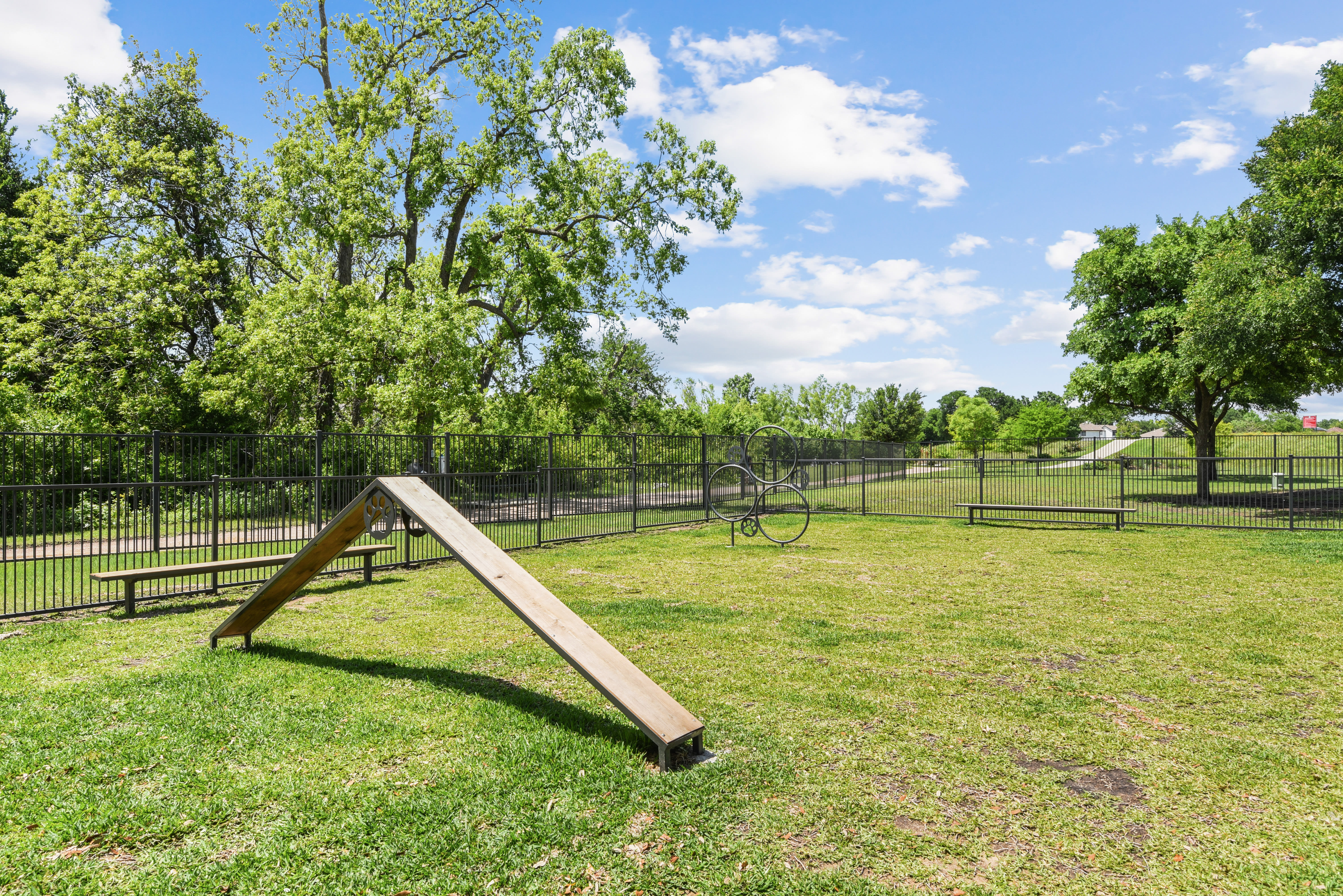 Dog park at Milan