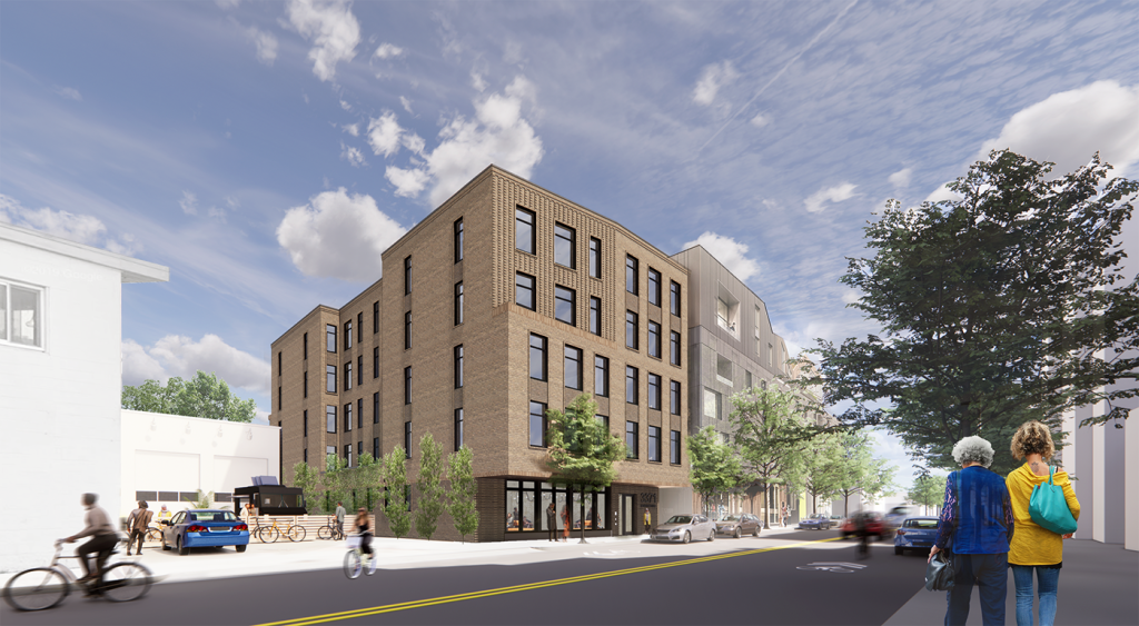 Rendering of 3371 Washington in Jamaica Plain, Massachusetts