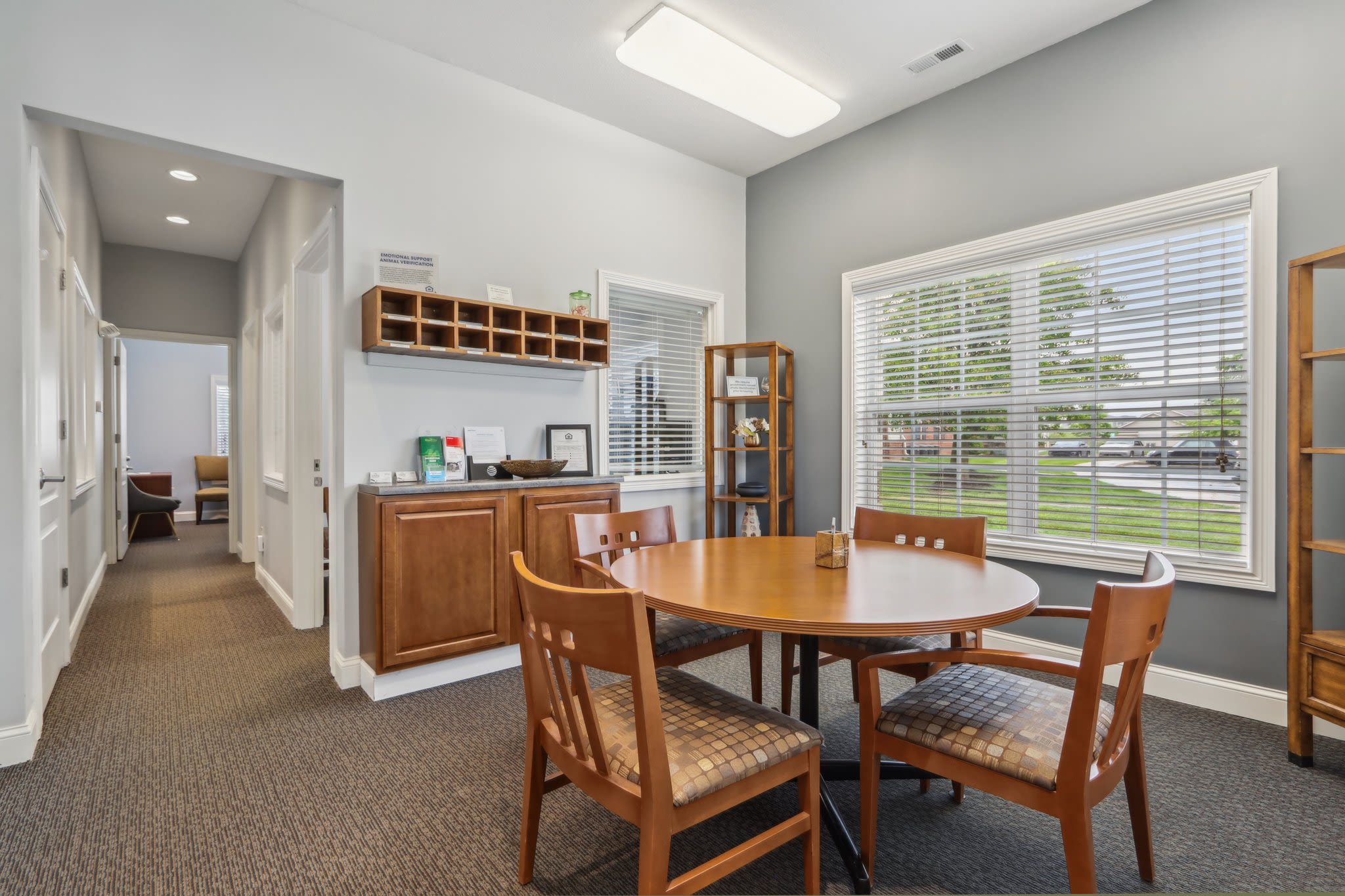Dining area at Bluestone in Greenfield,Indiana