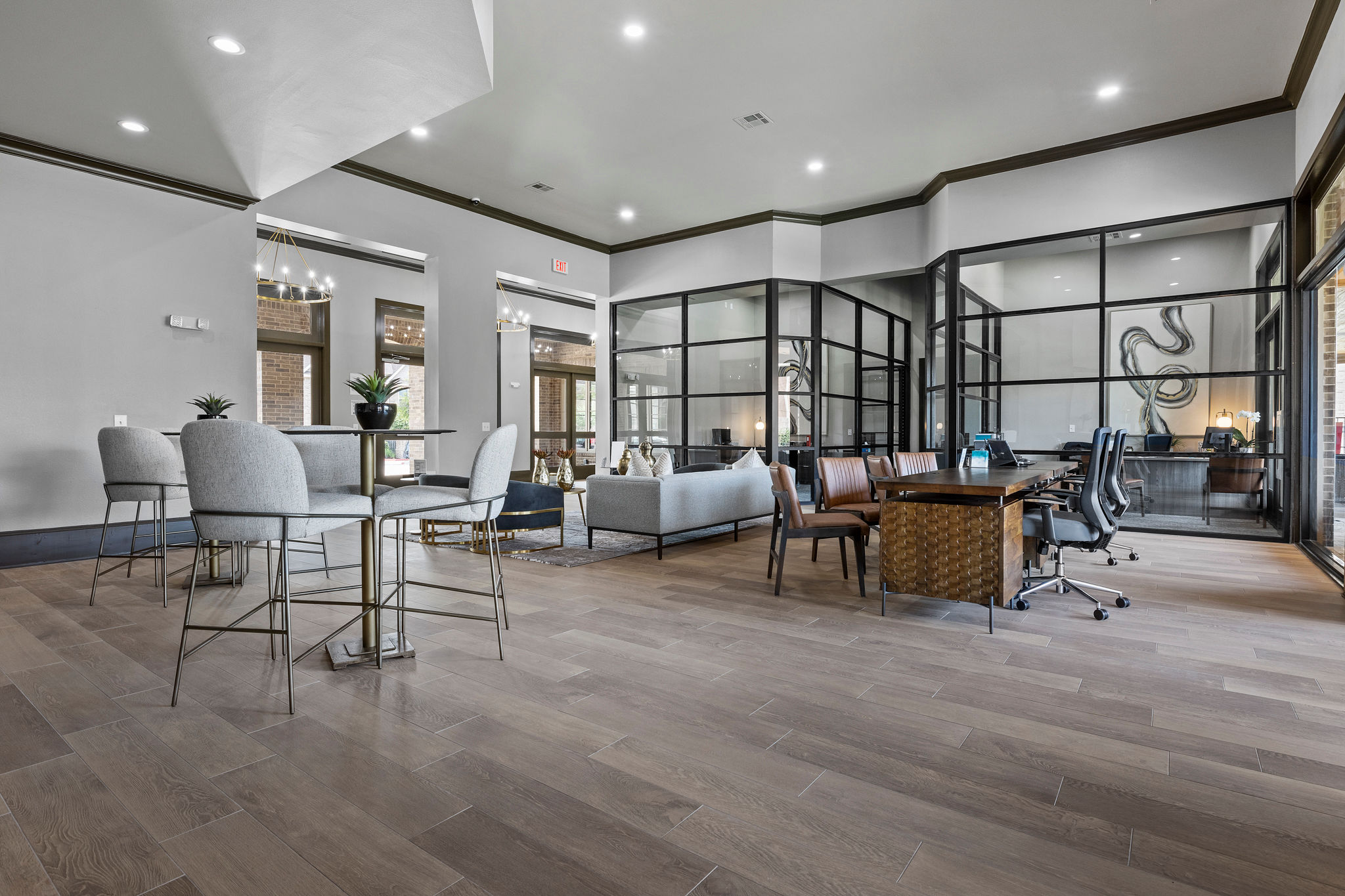 Work space at Ashwood