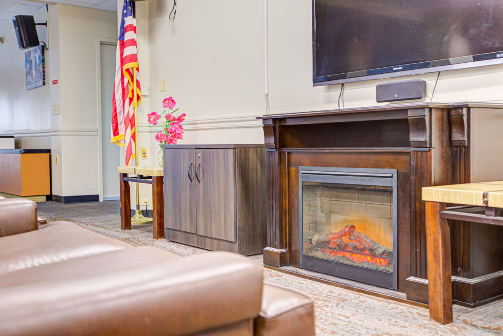 Community clubhouse at Heritage Apartments in Malden,Massachusetts