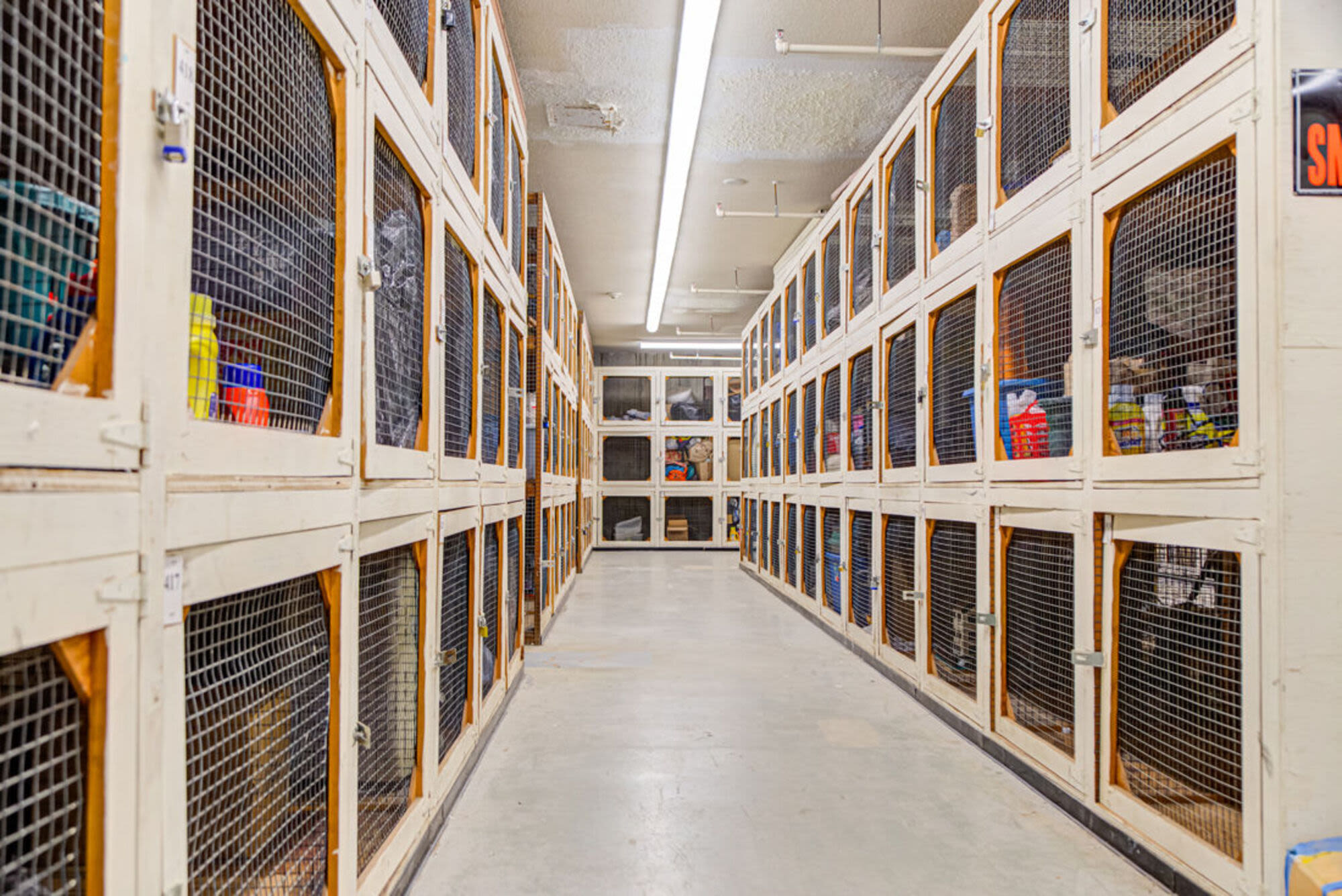 Self-storage facility at Heritage Apartments in Malden,Massachusetts