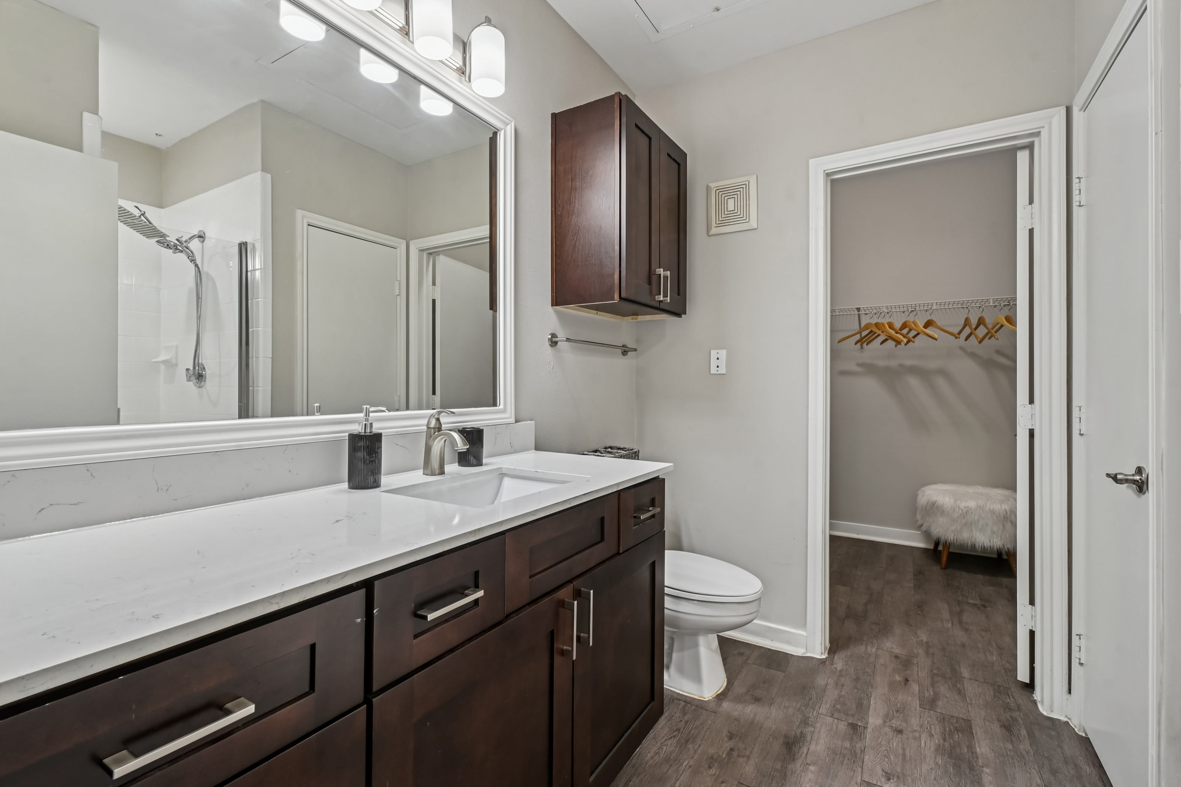 Gramercy Bathroom at Flatiron District at Austin Ranch in The Colony, Texas