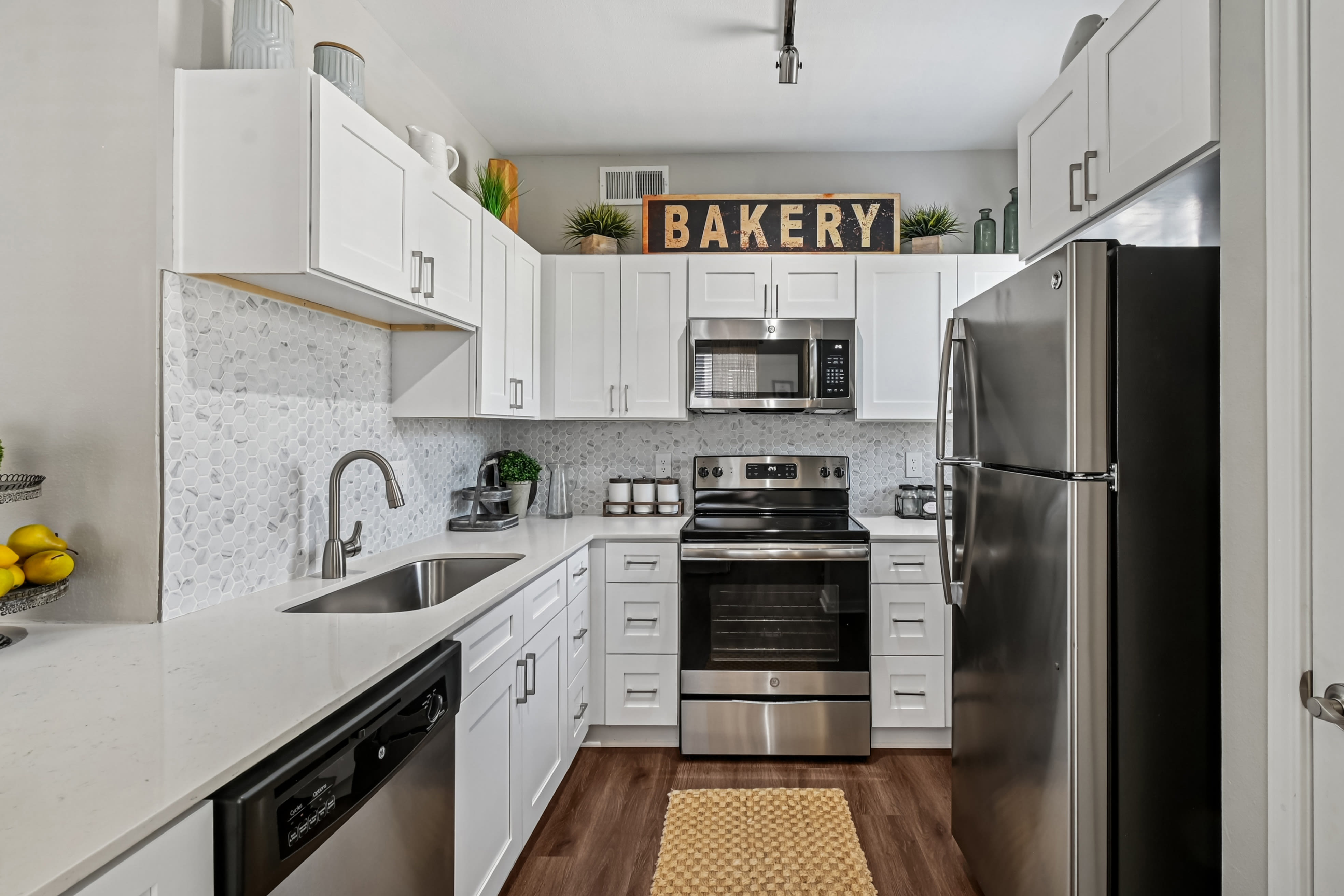 Chelsea kitchen at Flatiron District at Austin Ranch in The Colony, Texas