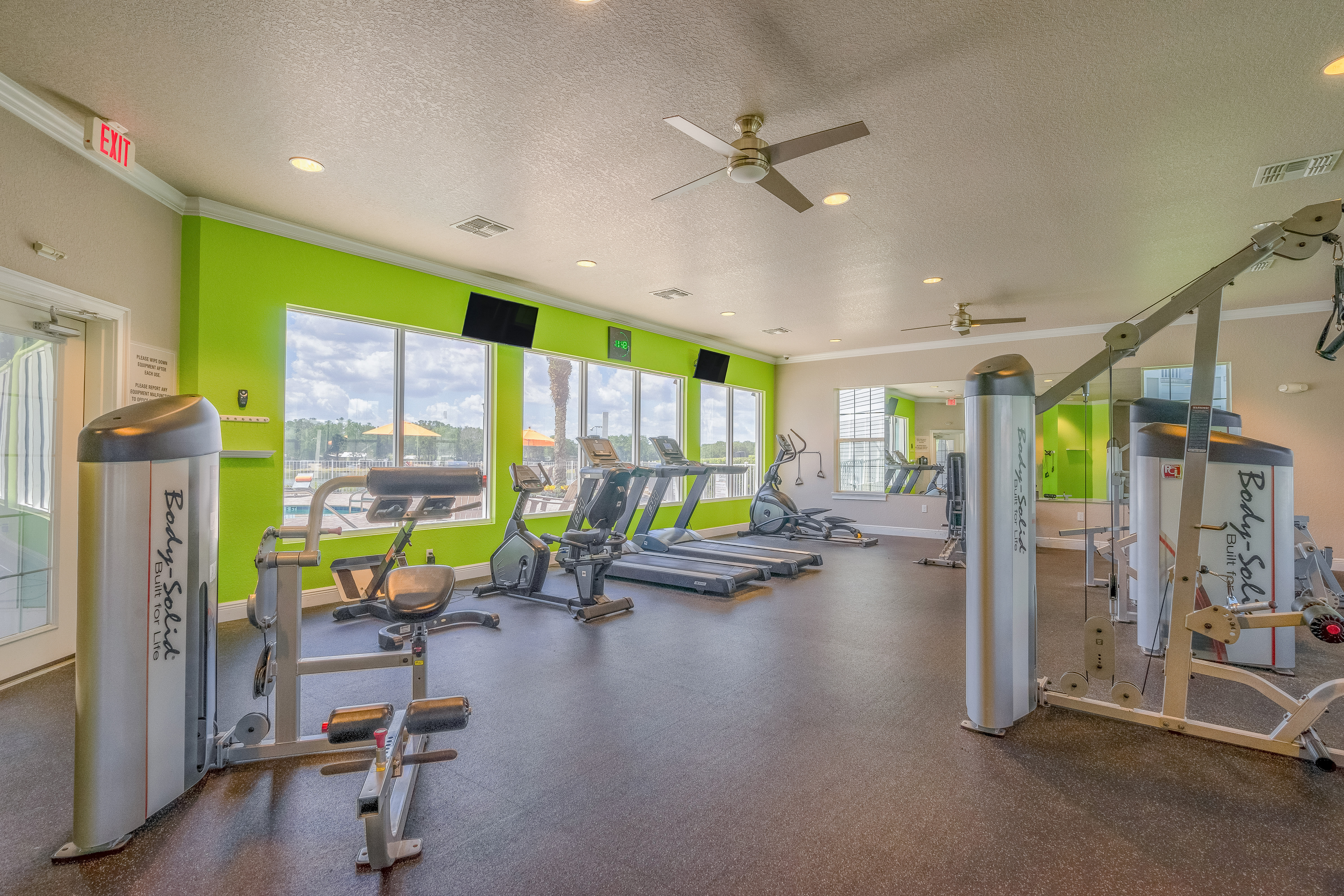 Fitness center at Century Lakehouse, Plant City, Florida