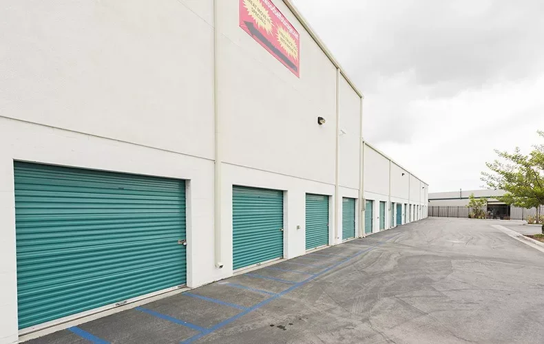 Storage facility at Lakewood Self Storage in Lakewood, California