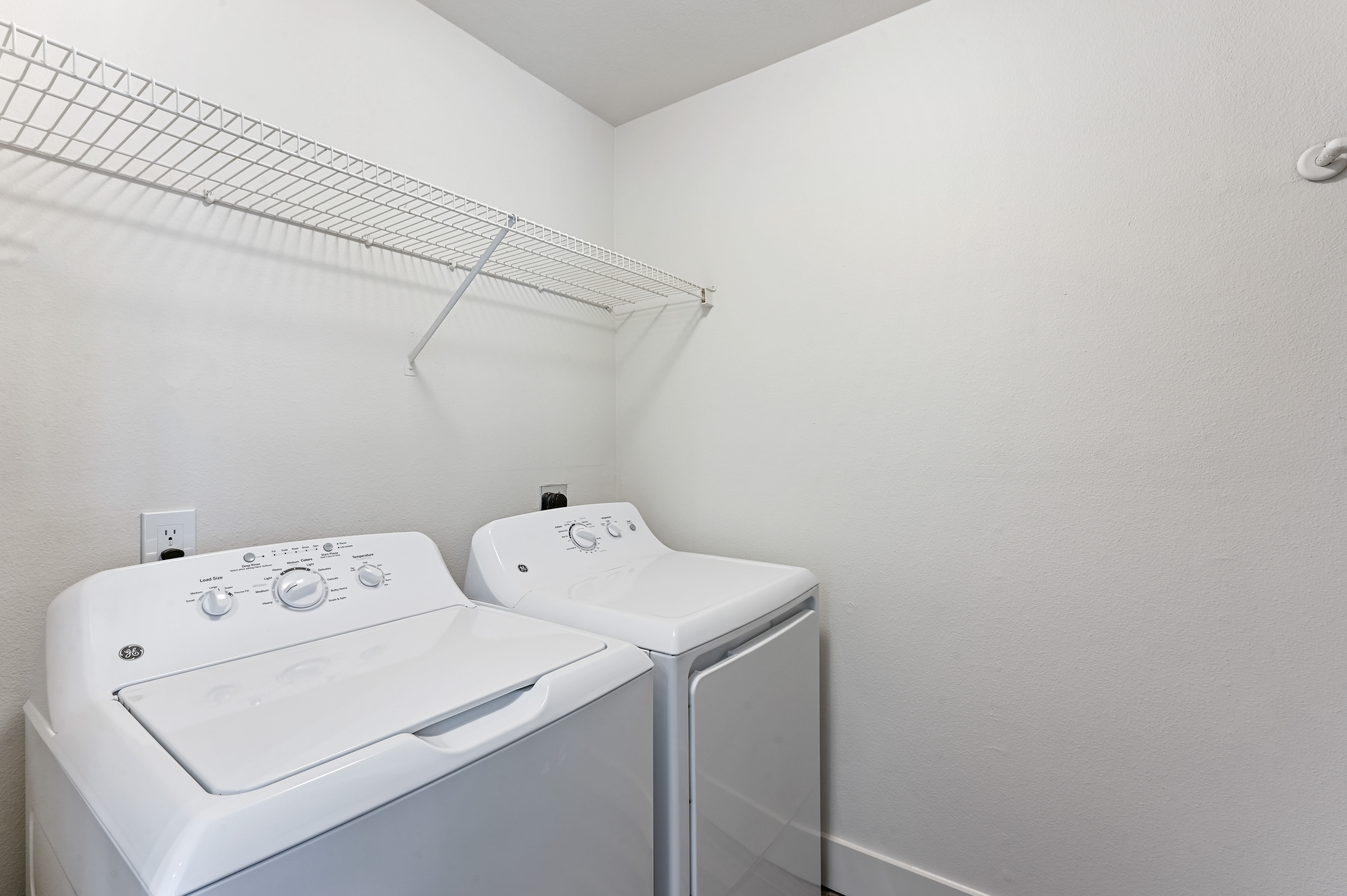 Laundry room at Seacrest