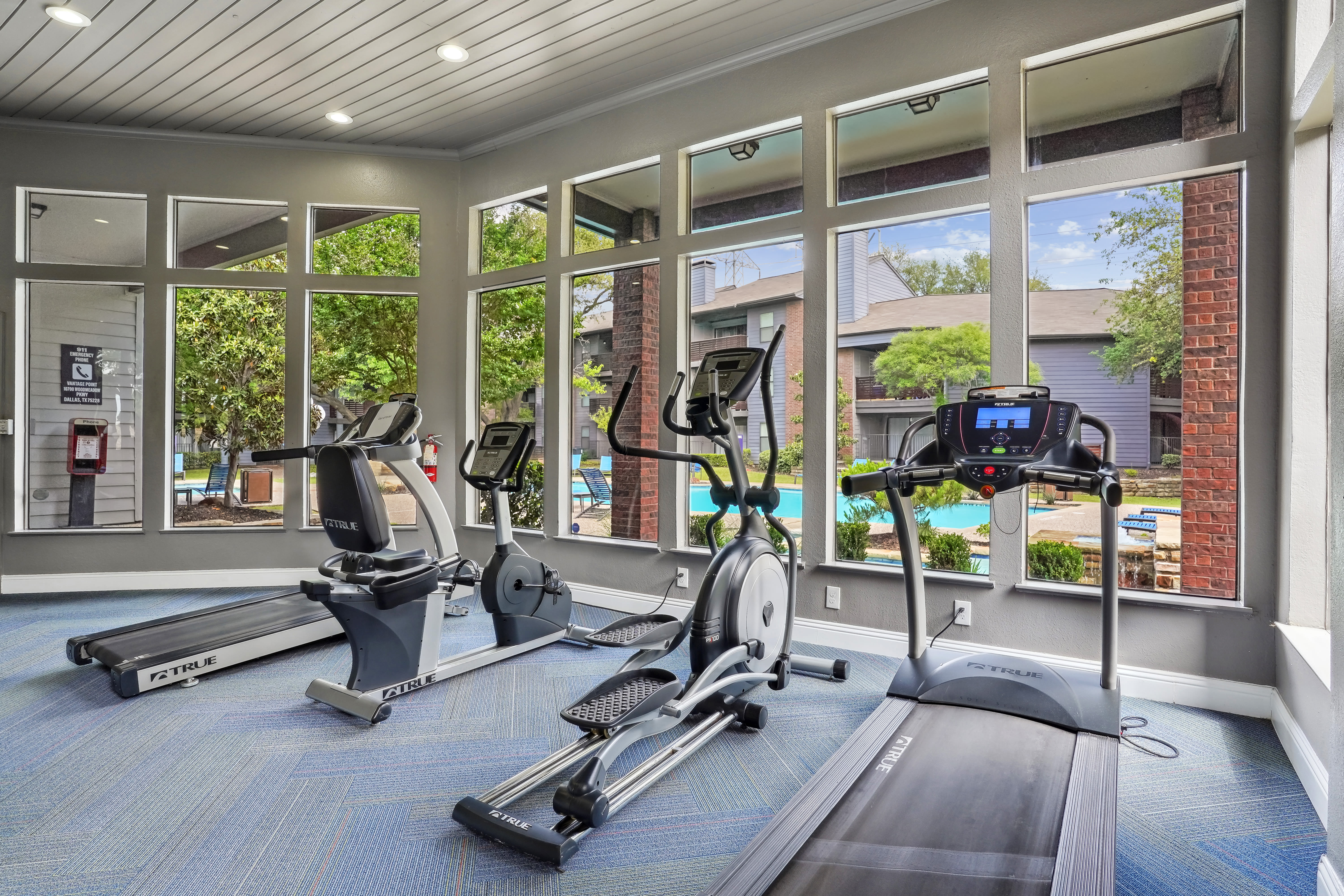 Gym at Vantage Point Apartments