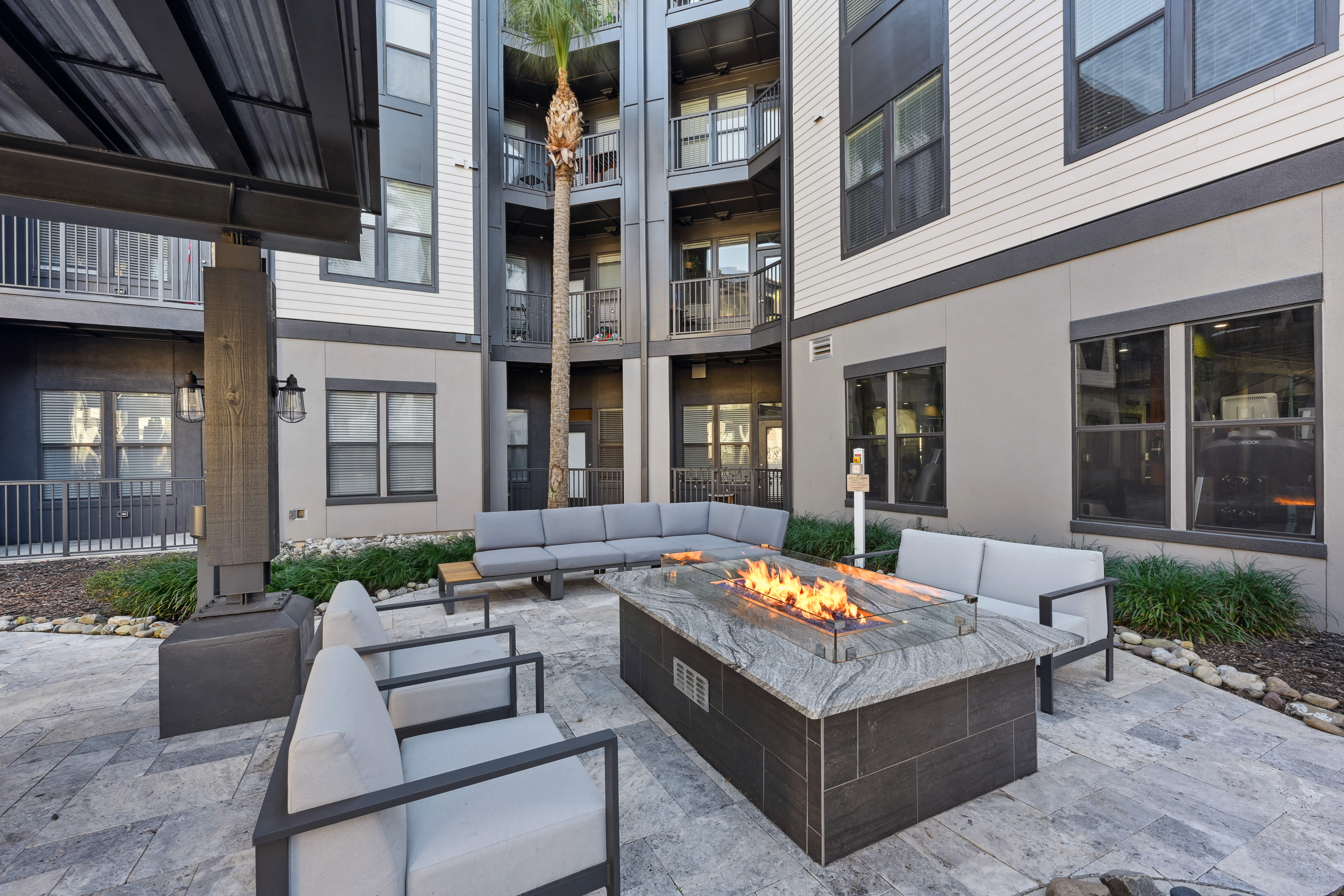 Grill area at Steelhouse