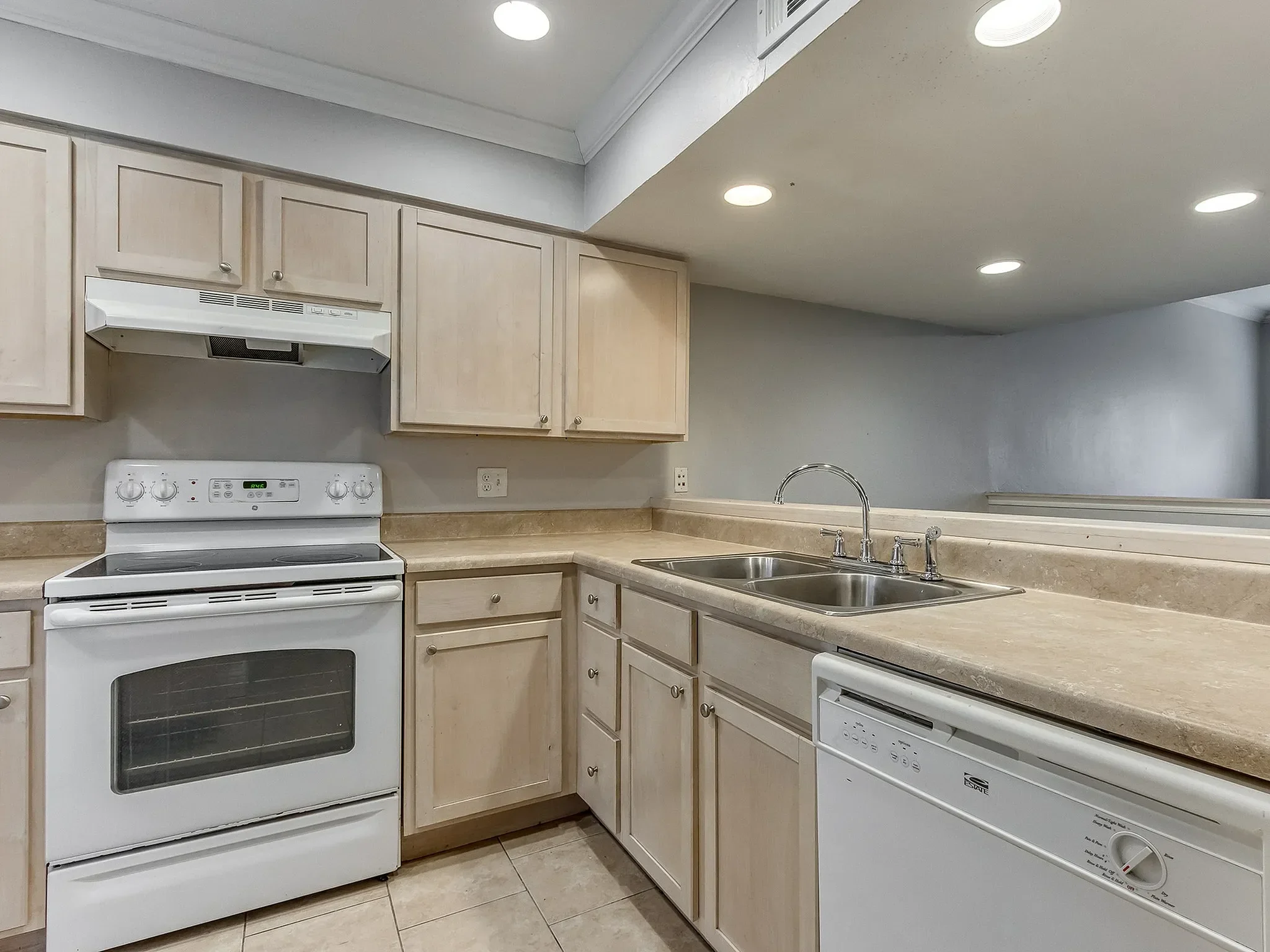 Kitchen at The Current in Oklahoma City, Oklahoma